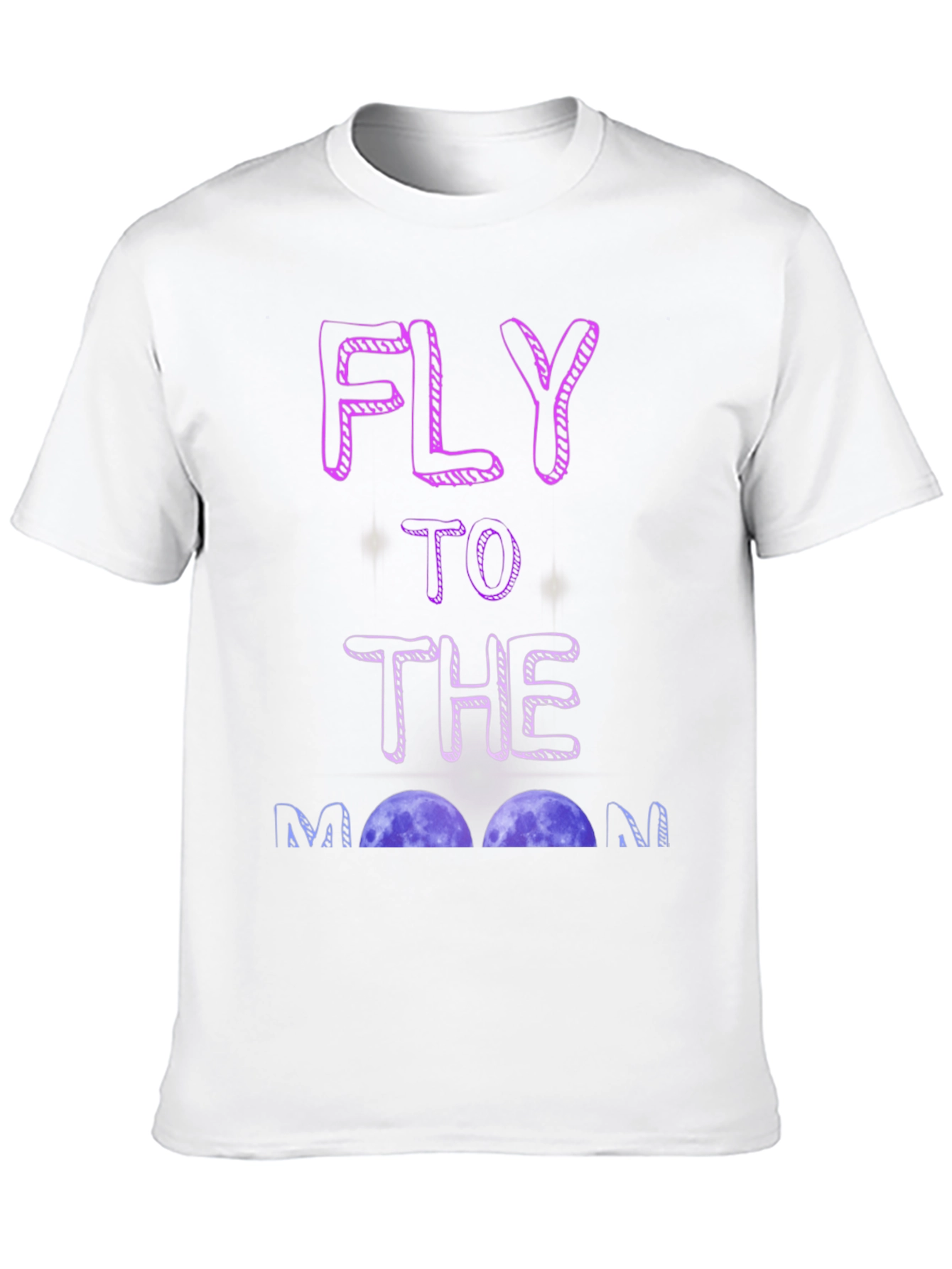 Fly to the Moon Graphic T-Shirt