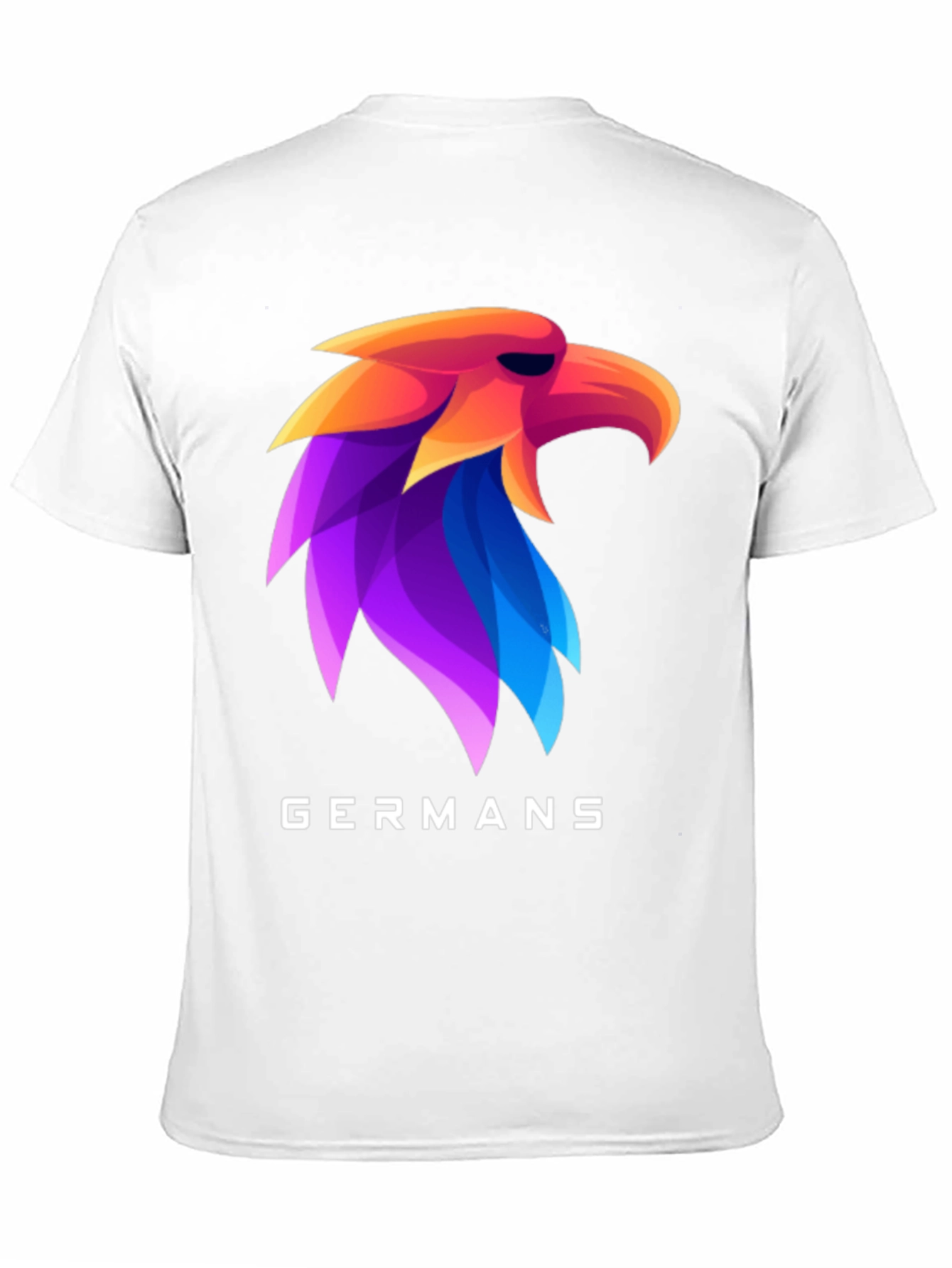 Germans Eagle Head Graphic T-Shirt - Bold & Stylish
