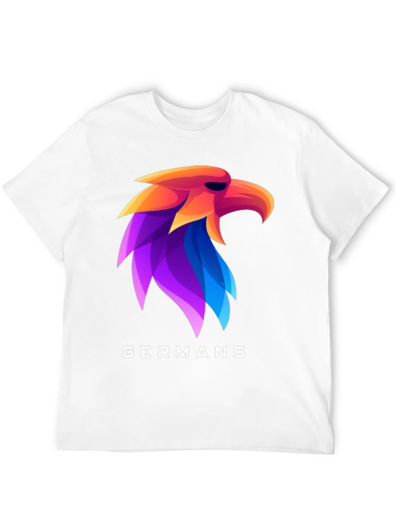 Germans Eagle Head Graphic T-Shirt - Bold & Stylish
