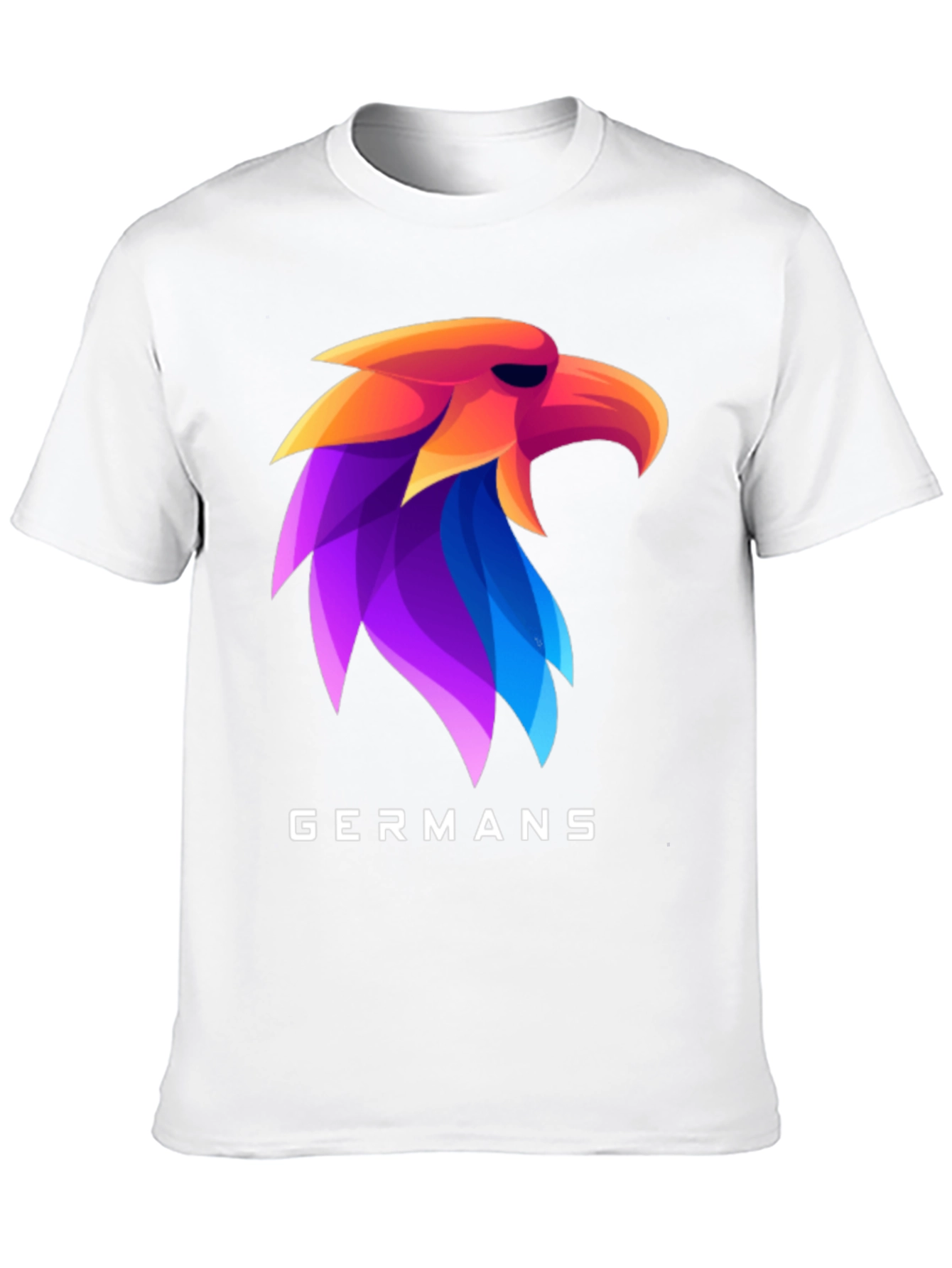 Germans Eagle Head Graphic T-Shirt - Bold & Stylish