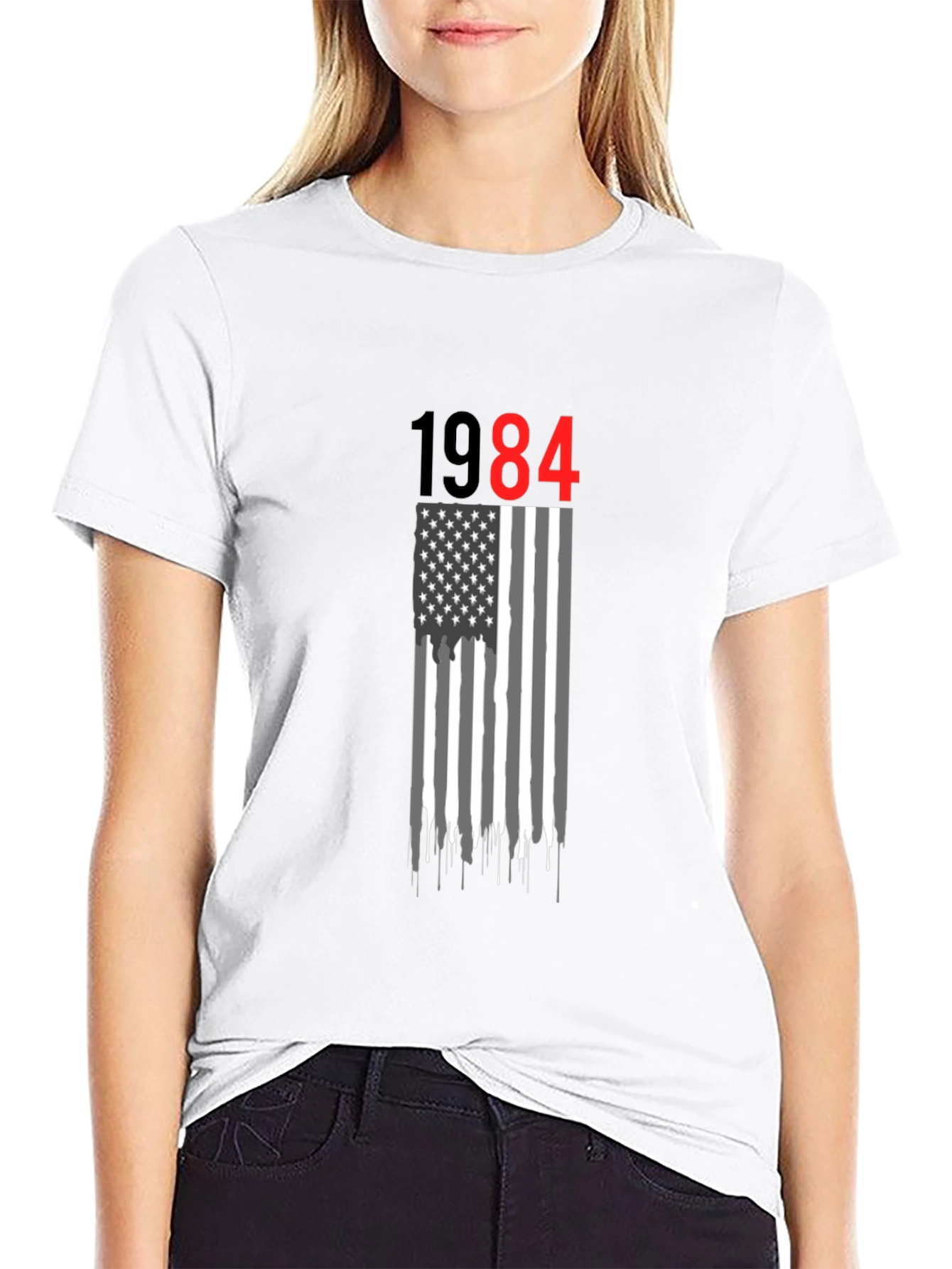 1984 Flag Graphic T-Shirt