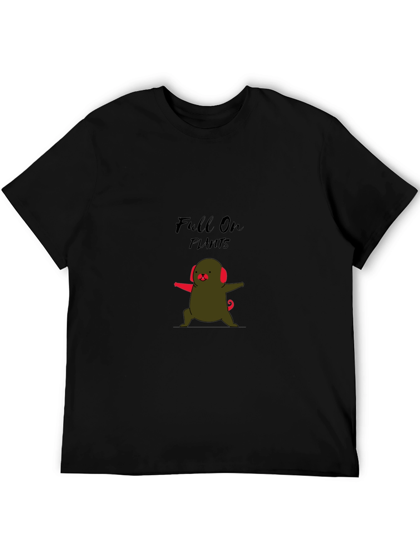 Full On Plants Yoga Dog Graphic Tee