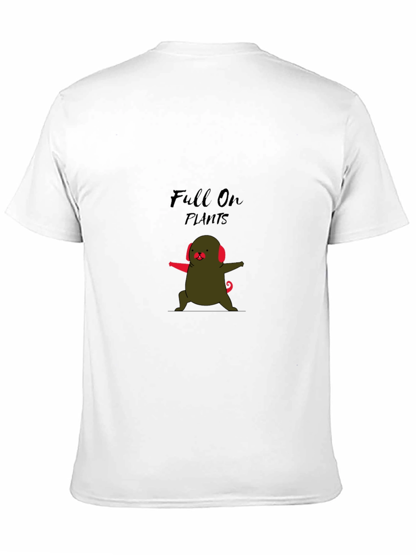 Full On Plants Yoga Dog Graphic Tee