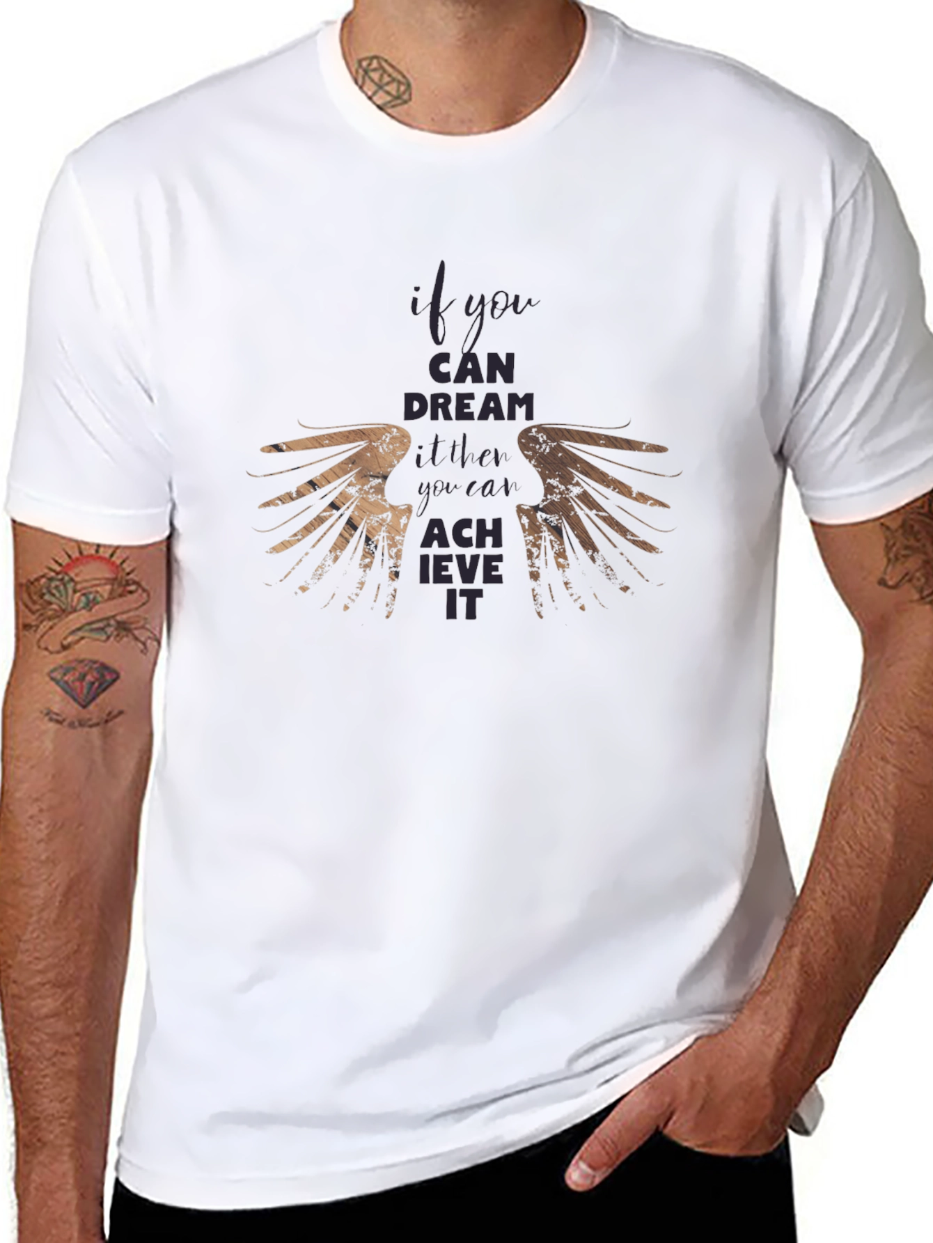 Inspirational Wings Graphic Tee