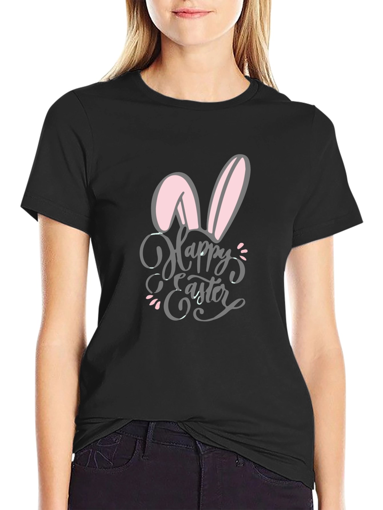 Happy Easter Bunny Ears T-Shirt