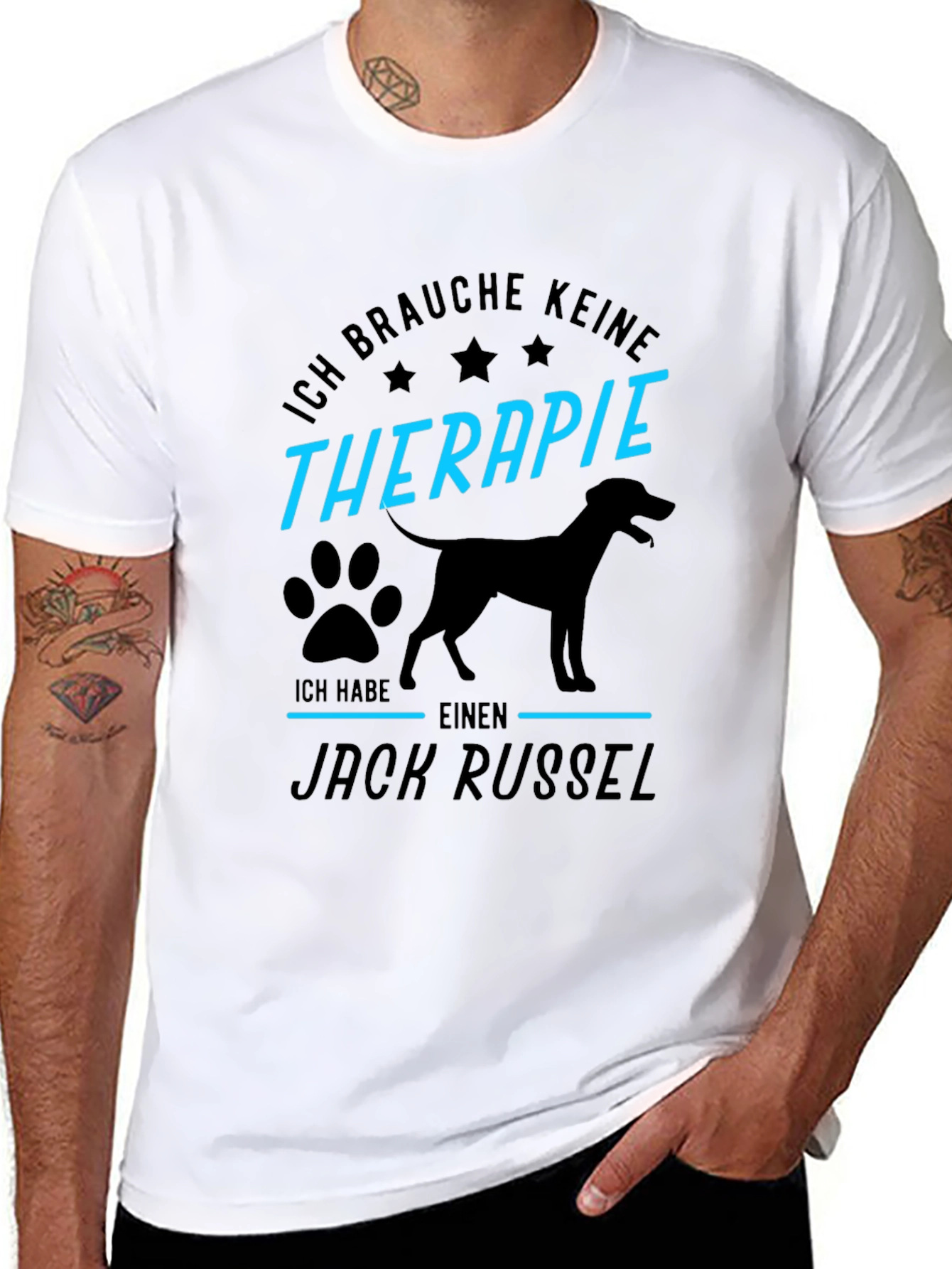 Jack Russel Therapy Dog T-Shirt