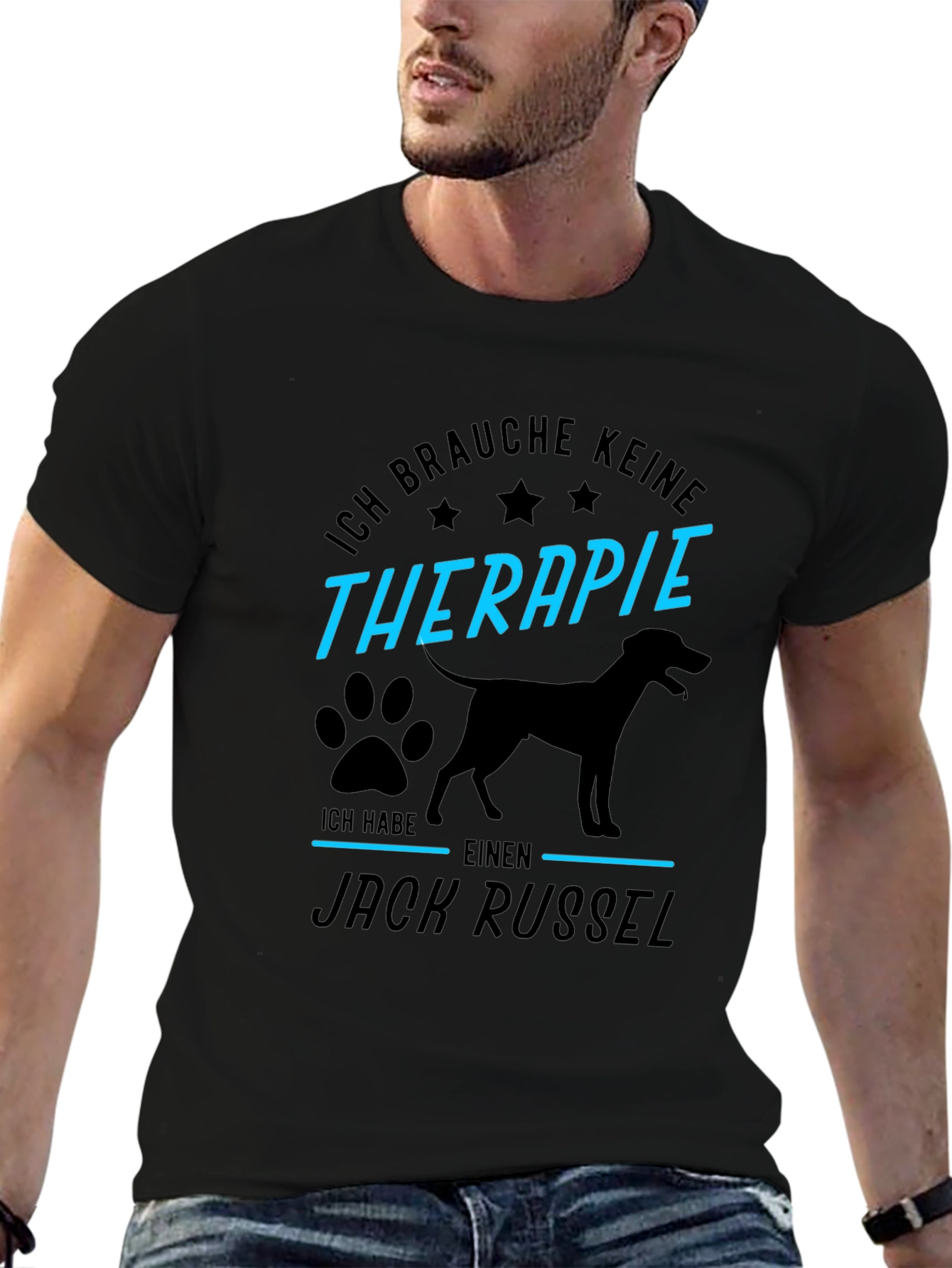 Jack Russel Therapy Dog T-Shirt