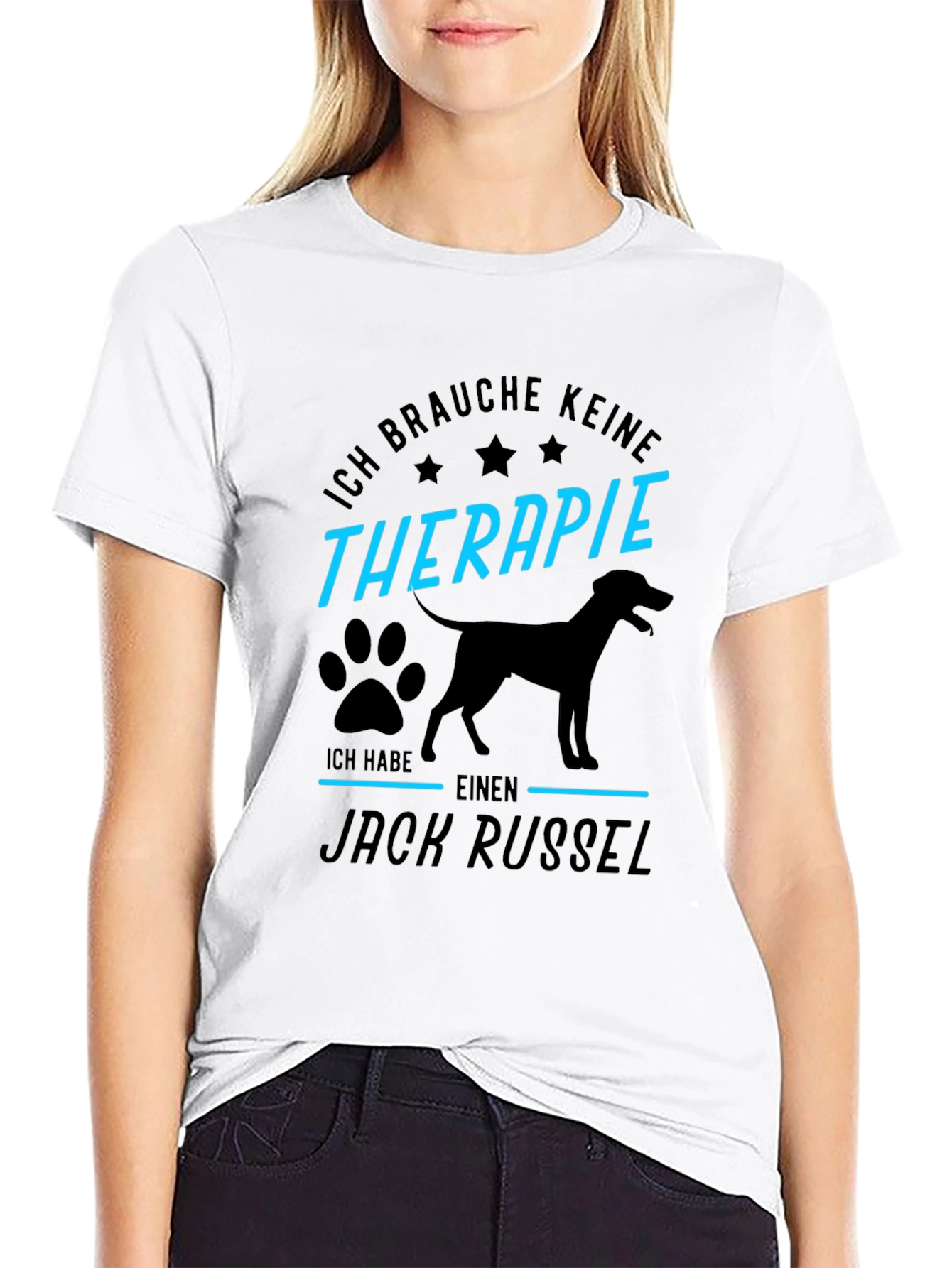 Jack Russel Therapy Dog T-Shirt