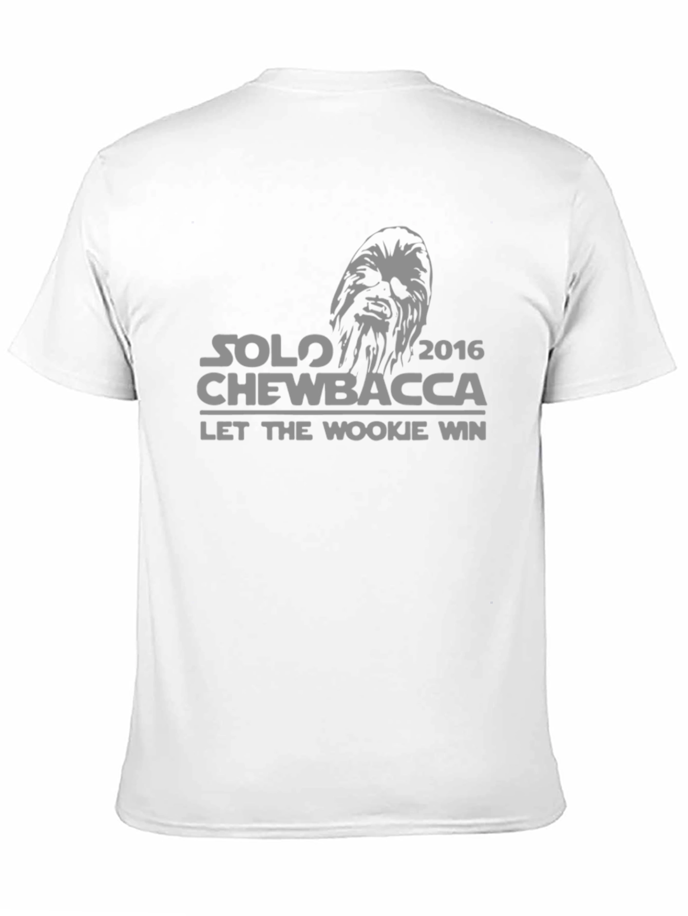 Solo Chewbacca 2016 Let The Wookie Win Graphic T-Shirt