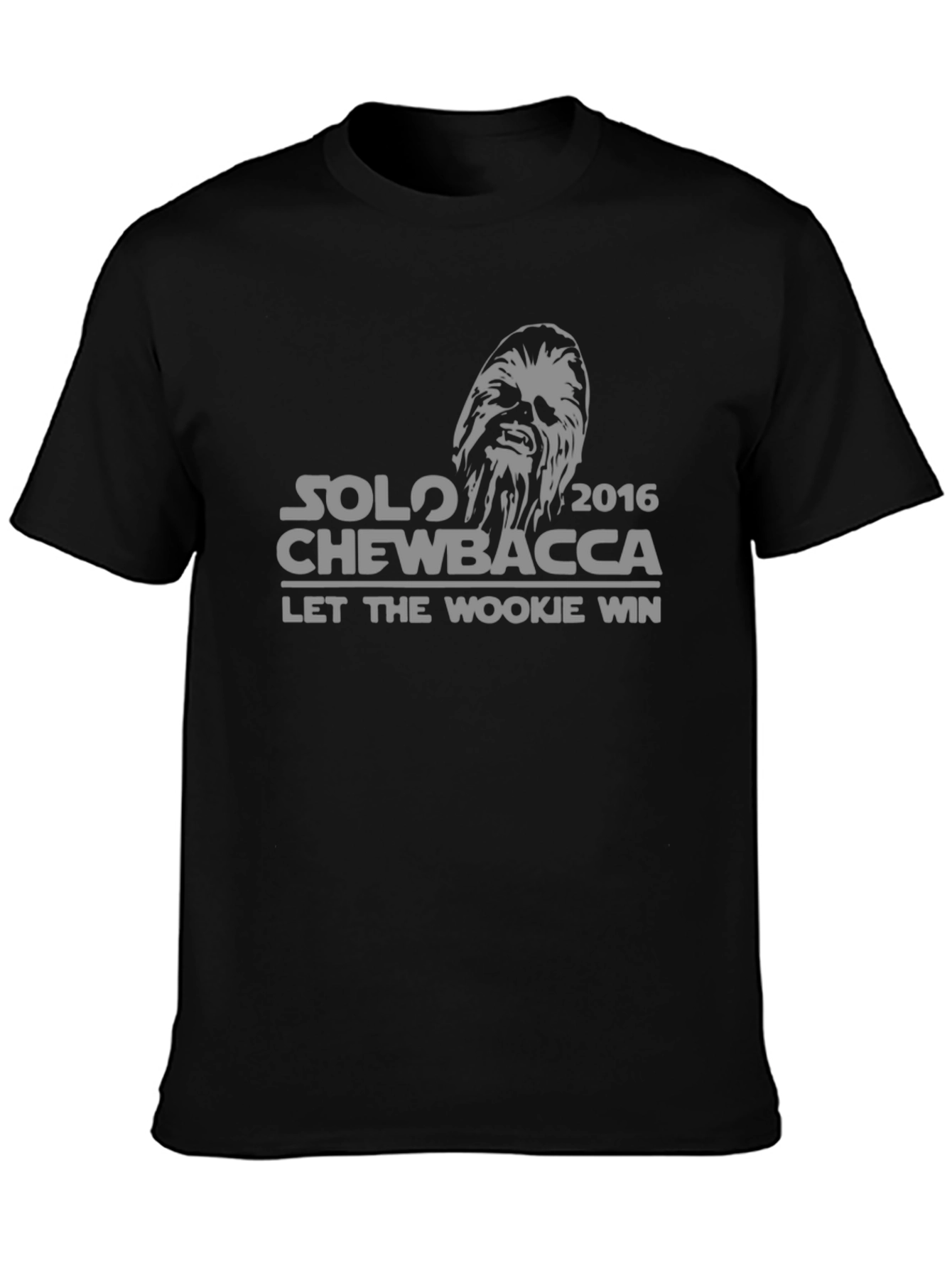 Solo Chewbacca 2016 Let The Wookie Win Graphic T-Shirt