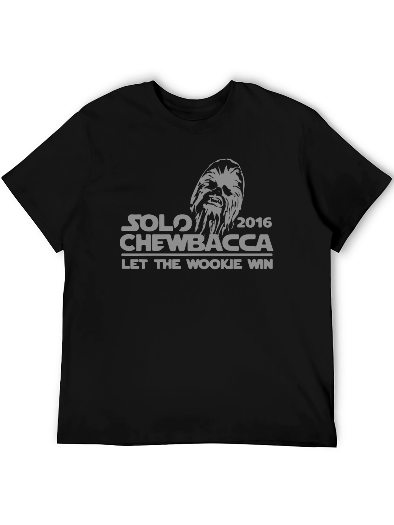 Solo Chewbacca 2016 Let The Wookie Win Graphic T-Shirt