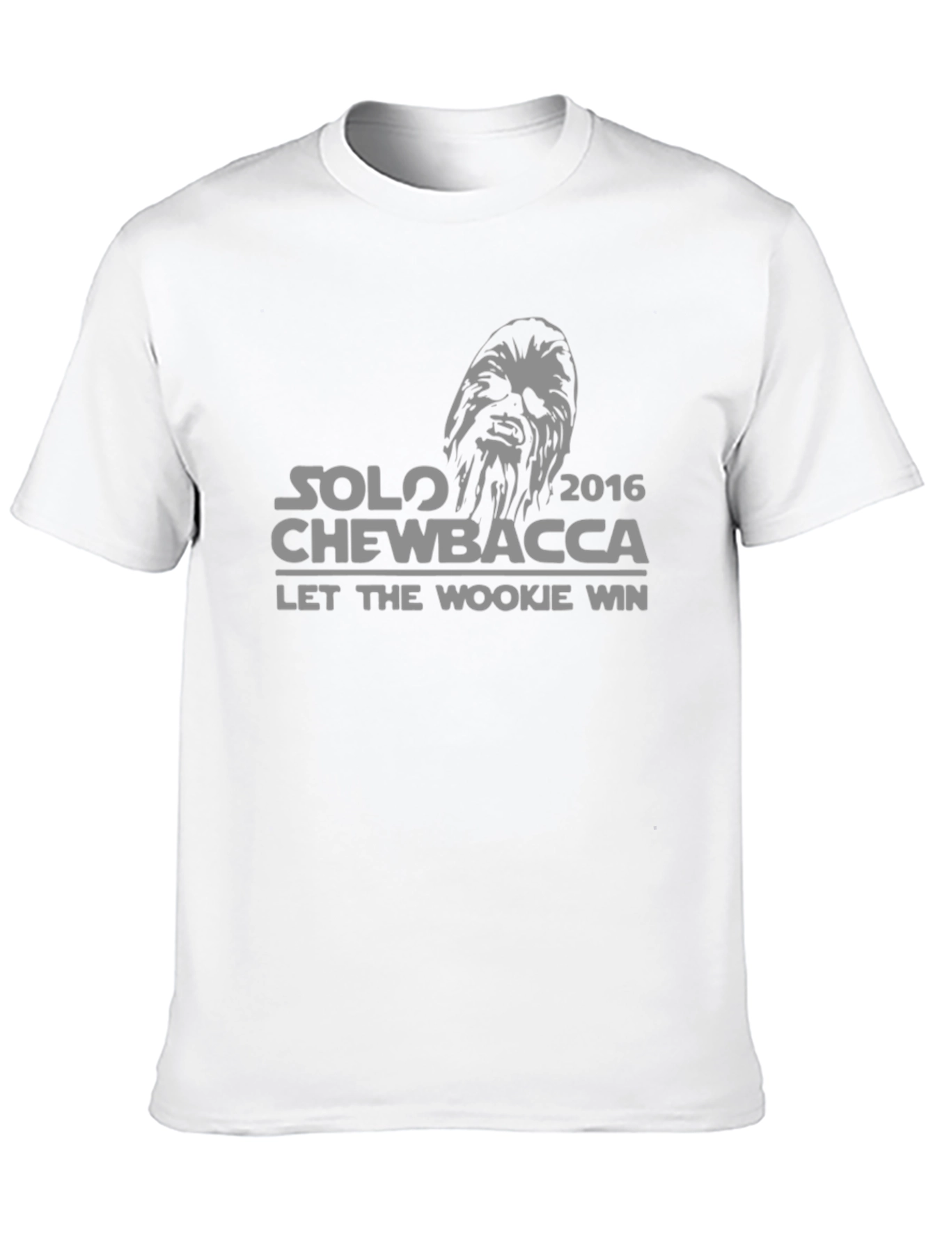 Solo Chewbacca 2016 Let The Wookie Win Graphic T-Shirt