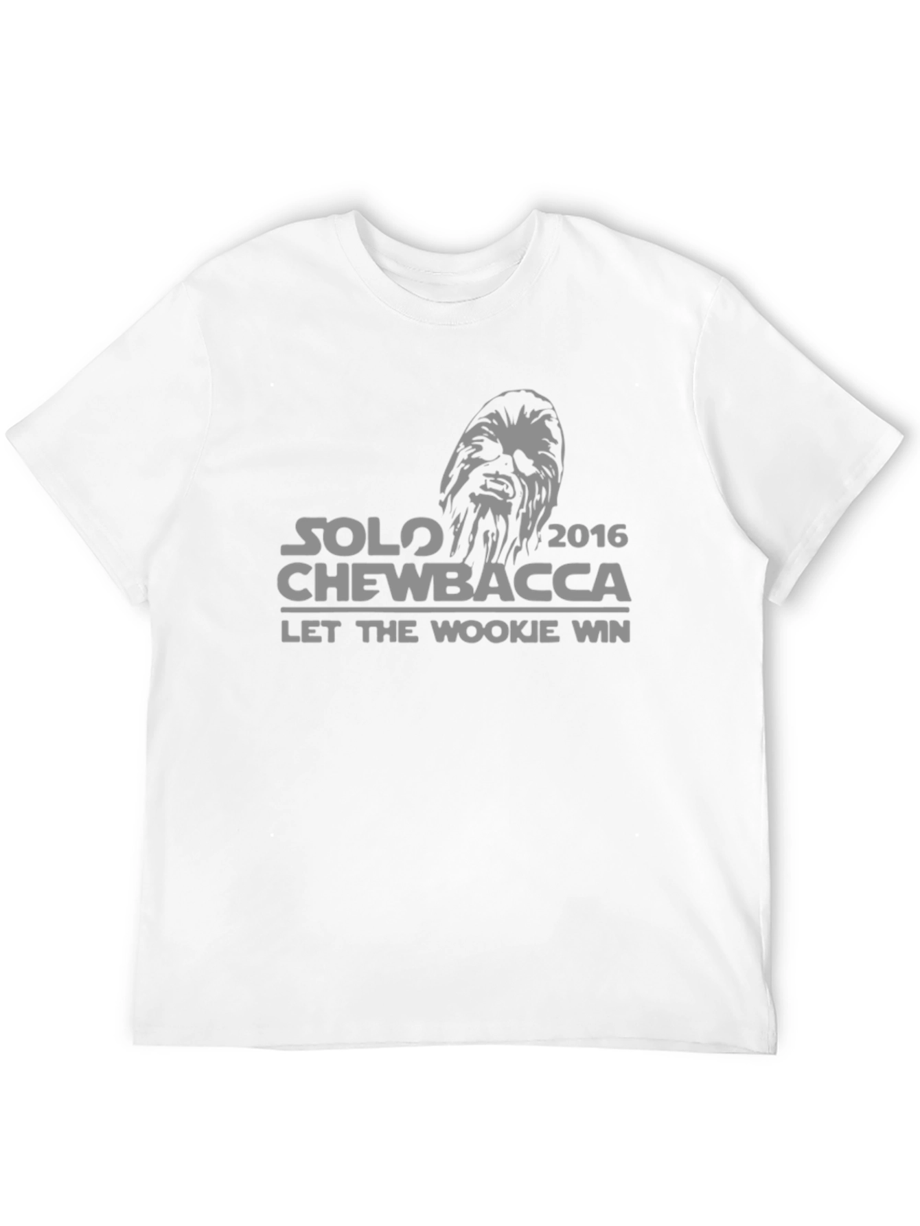 Solo Chewbacca 2016 Let The Wookie Win Graphic T-Shirt