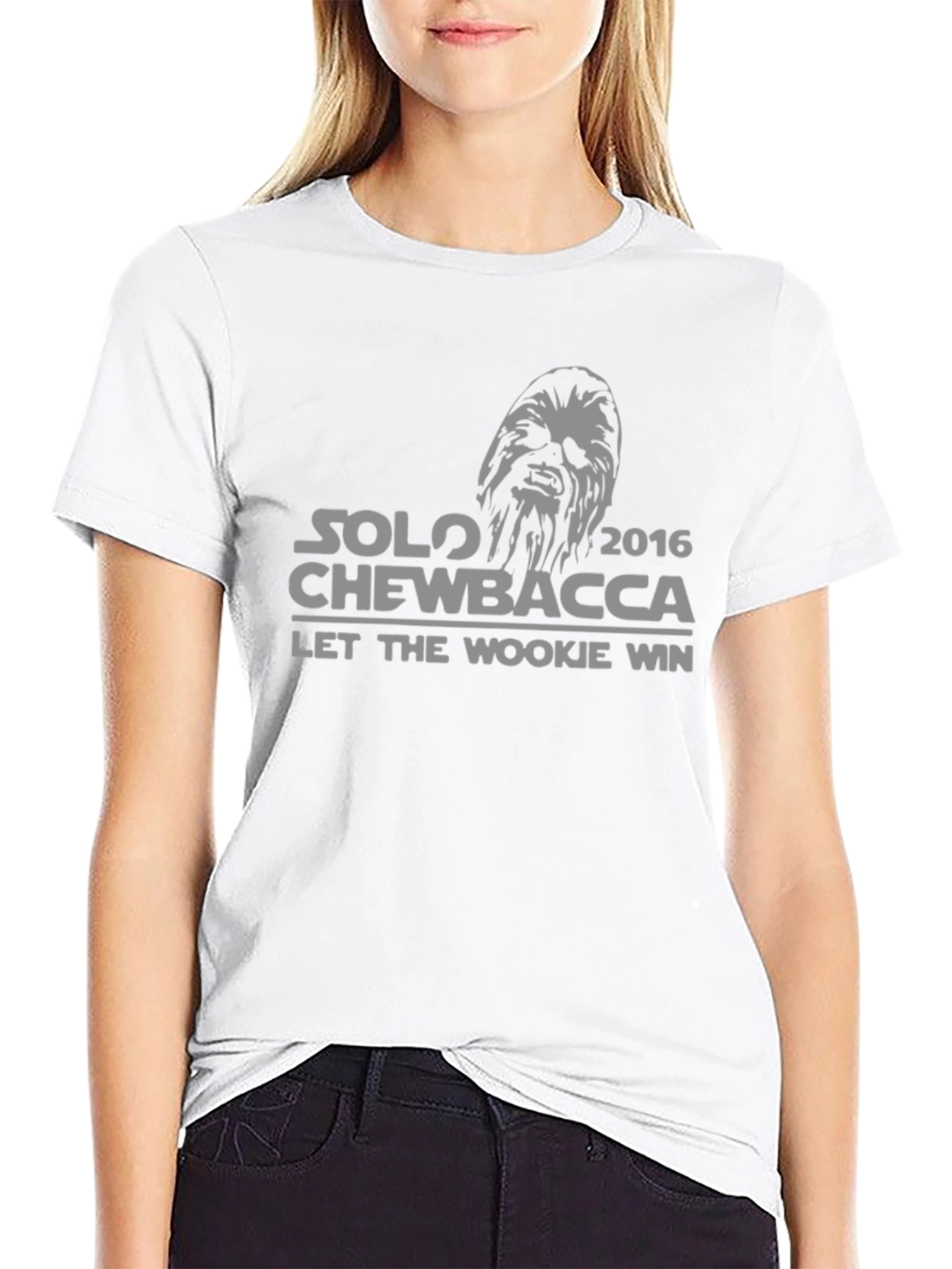 Solo Chewbacca 2016 Let The Wookie Win Graphic T-Shirt