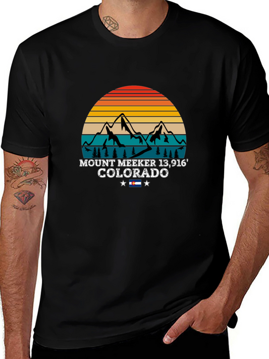 Mount Meeker Colorado Graphic T-Shirt