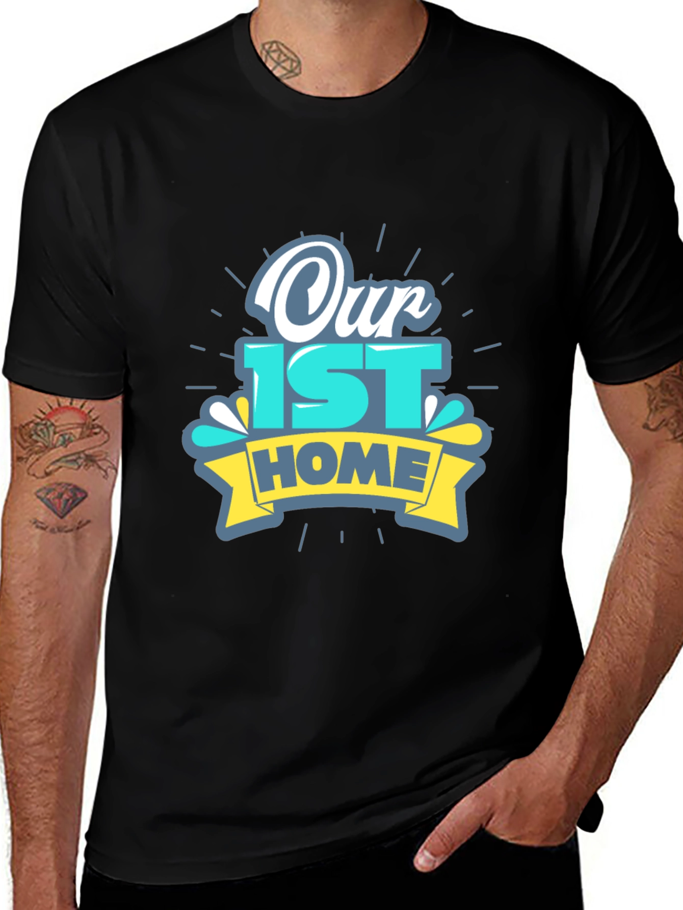 Our 1st Home T-Shirt New Homeowner Gift