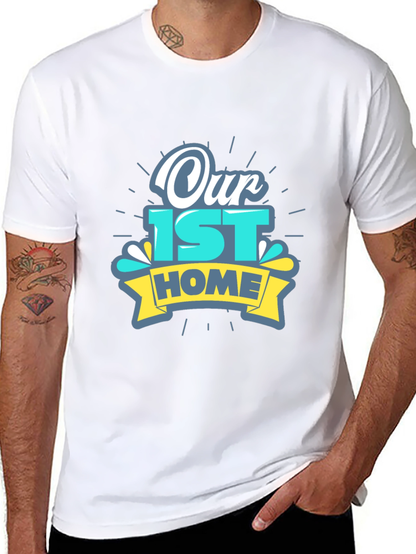 Our 1st Home T-Shirt New Homeowner Gift