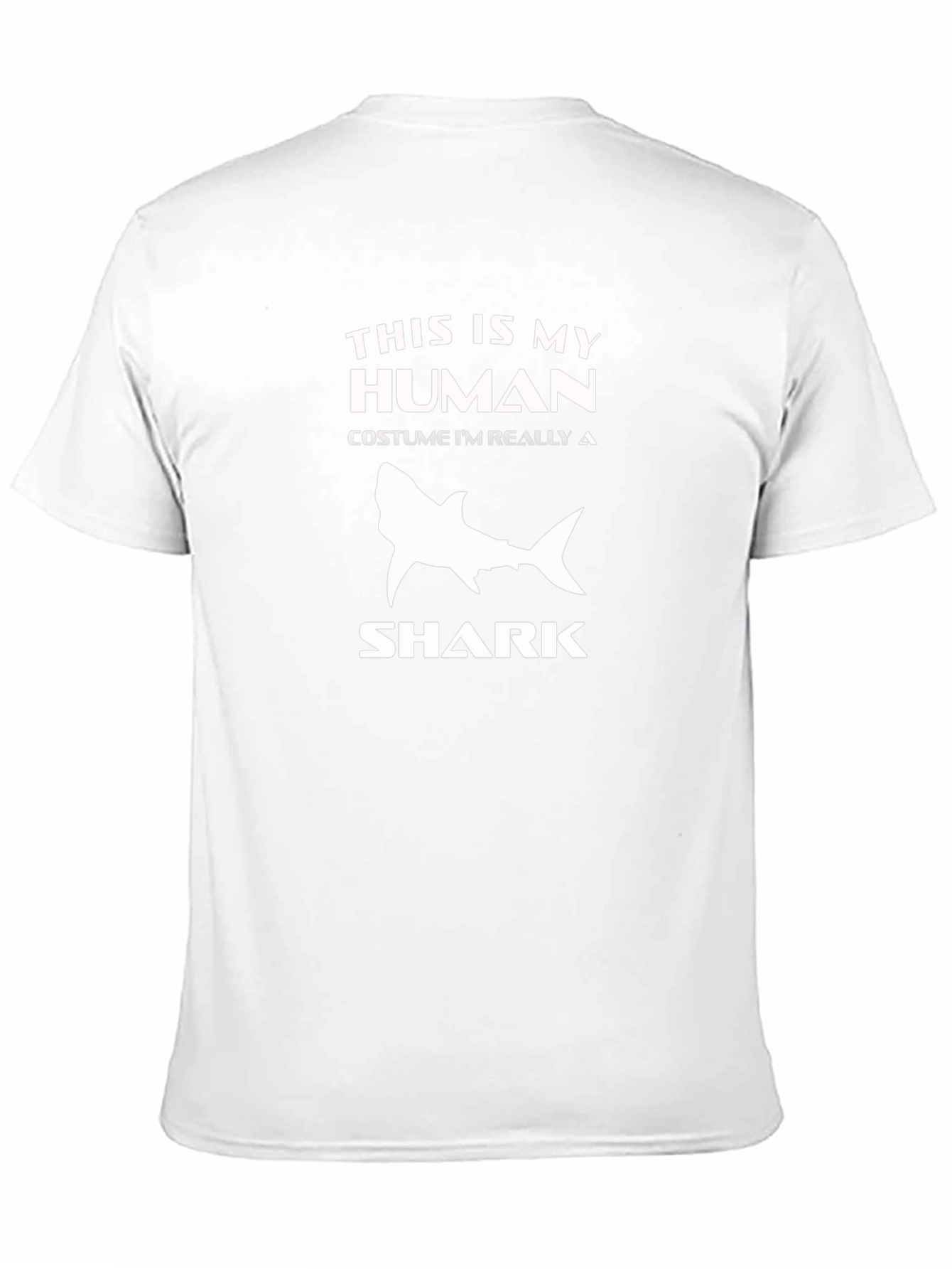 Shark Costume T-Shirt - Funny Halloween Tee