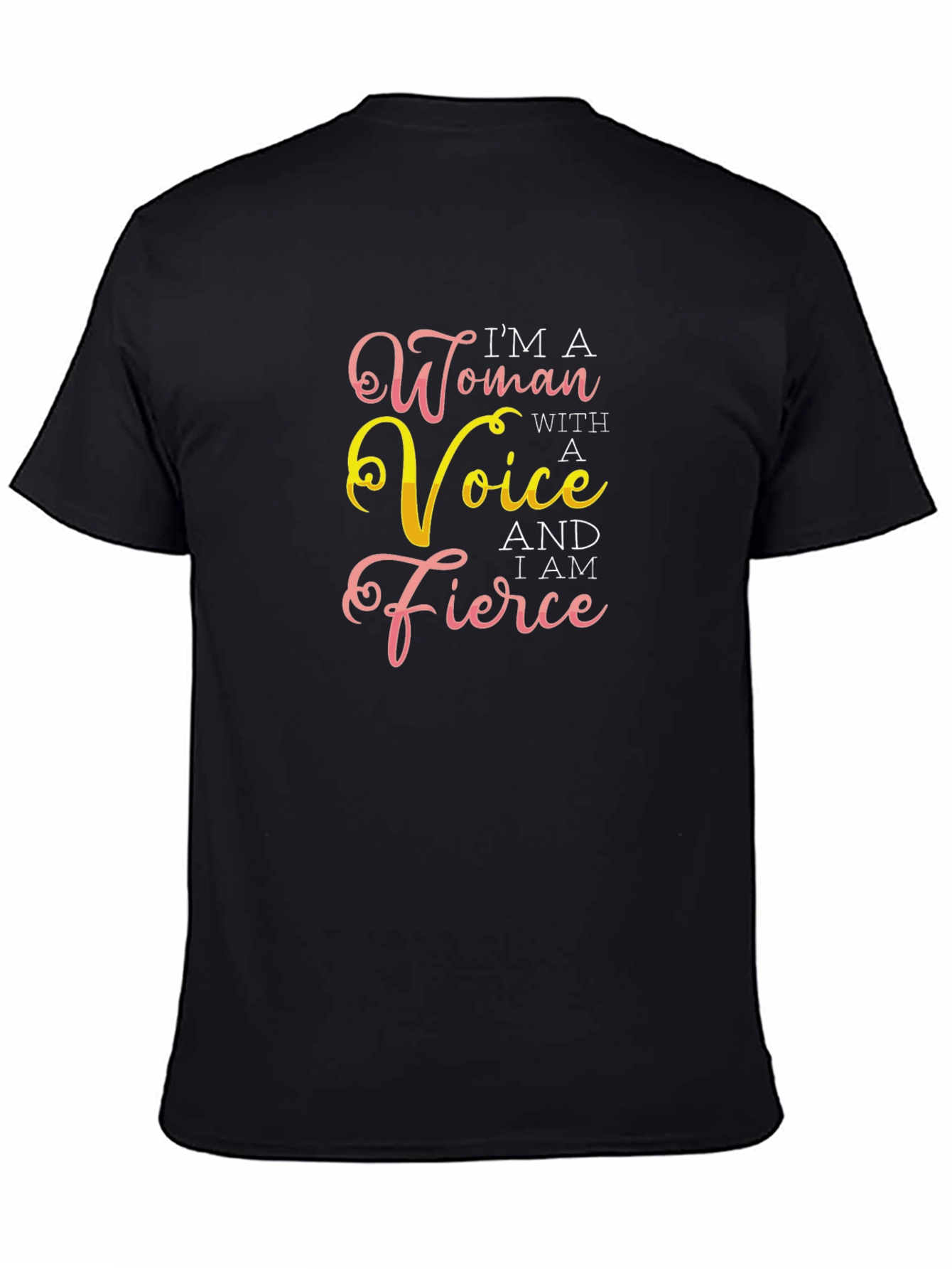 Fierce Woman Graphic Tee - Empowering Statement Shirt