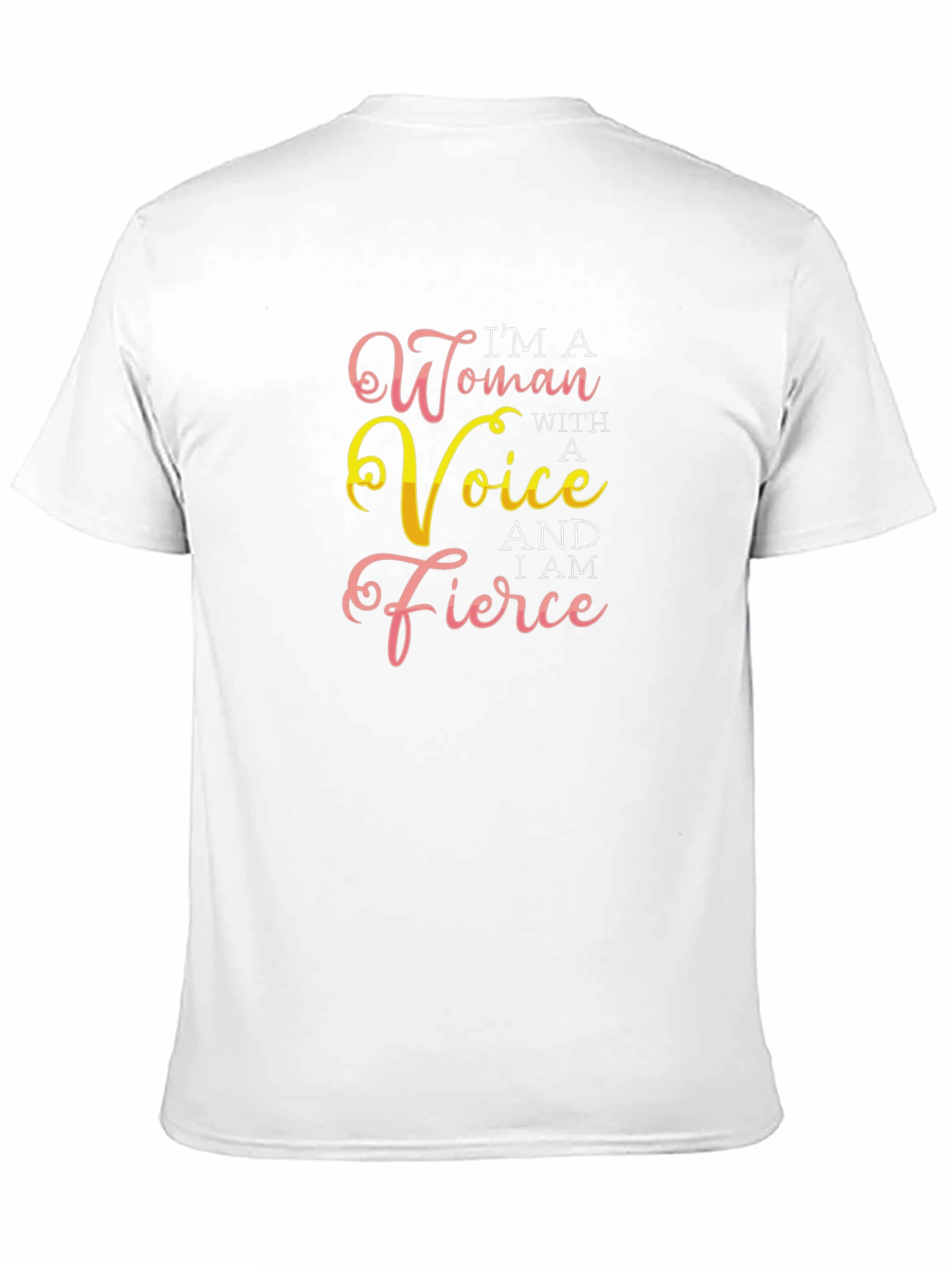 Fierce Woman Graphic Tee - Empowering Statement Shirt