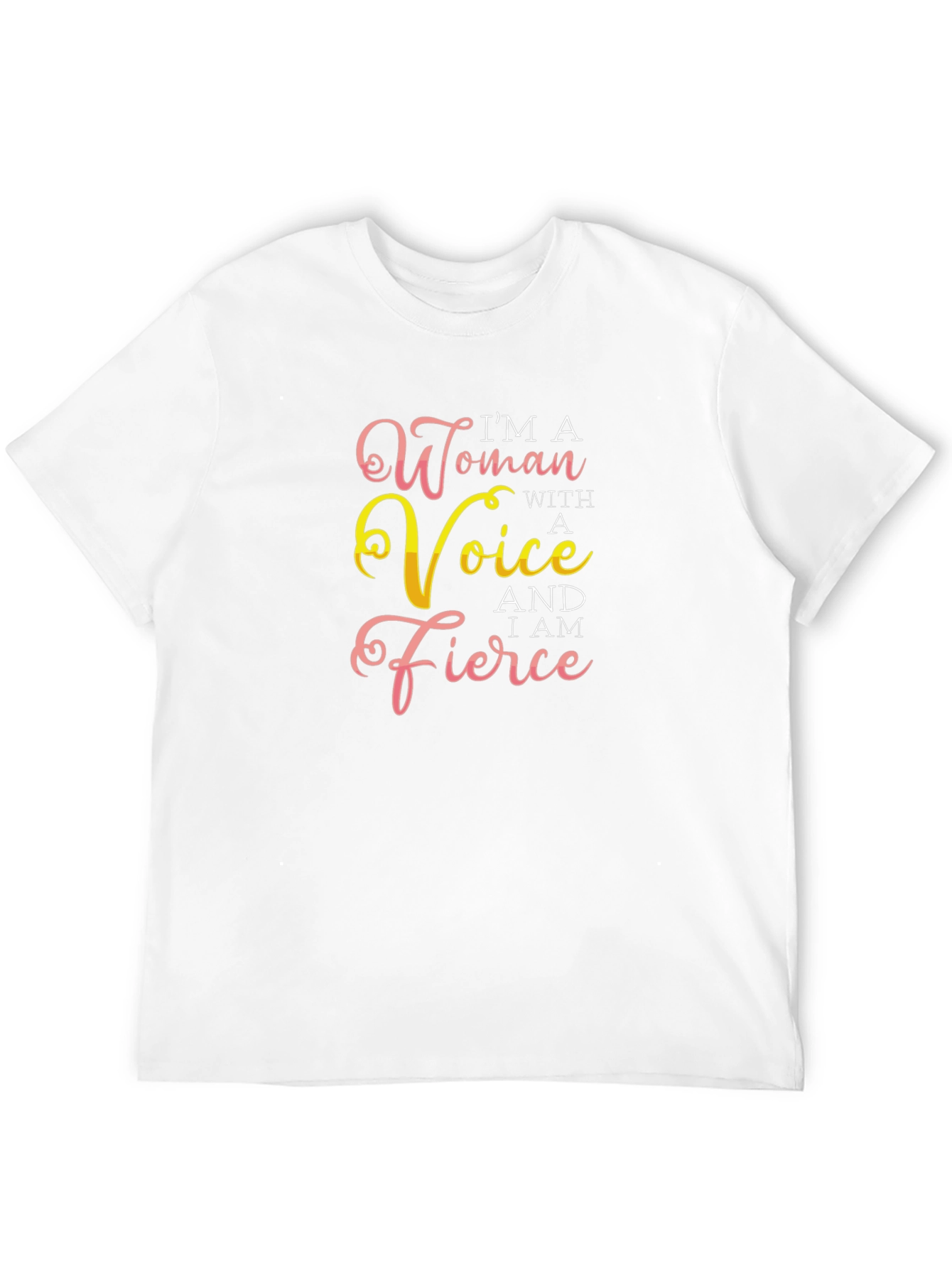 Fierce Woman Graphic Tee - Empowering Statement Shirt