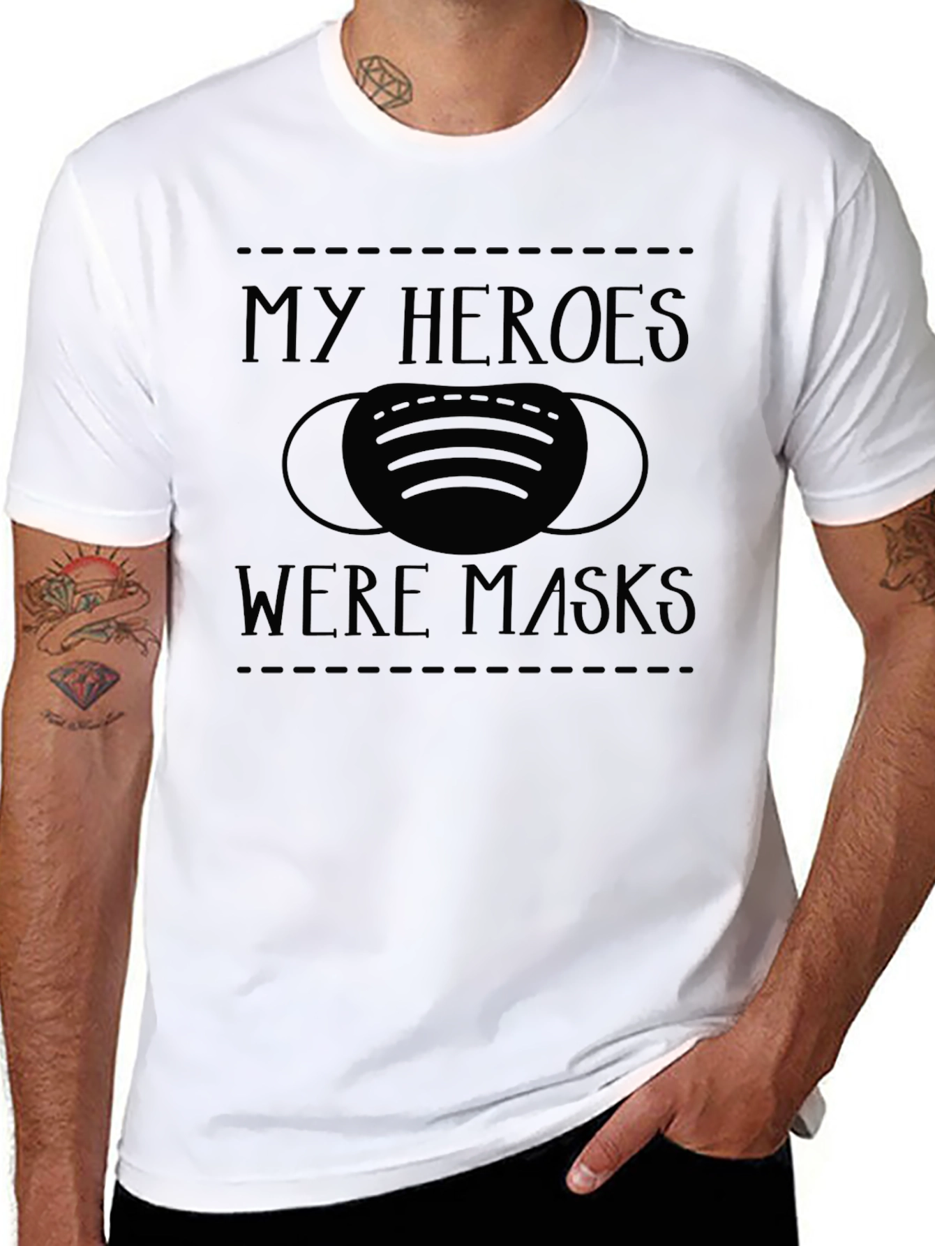 My Heroes Were Masks T-Shirt