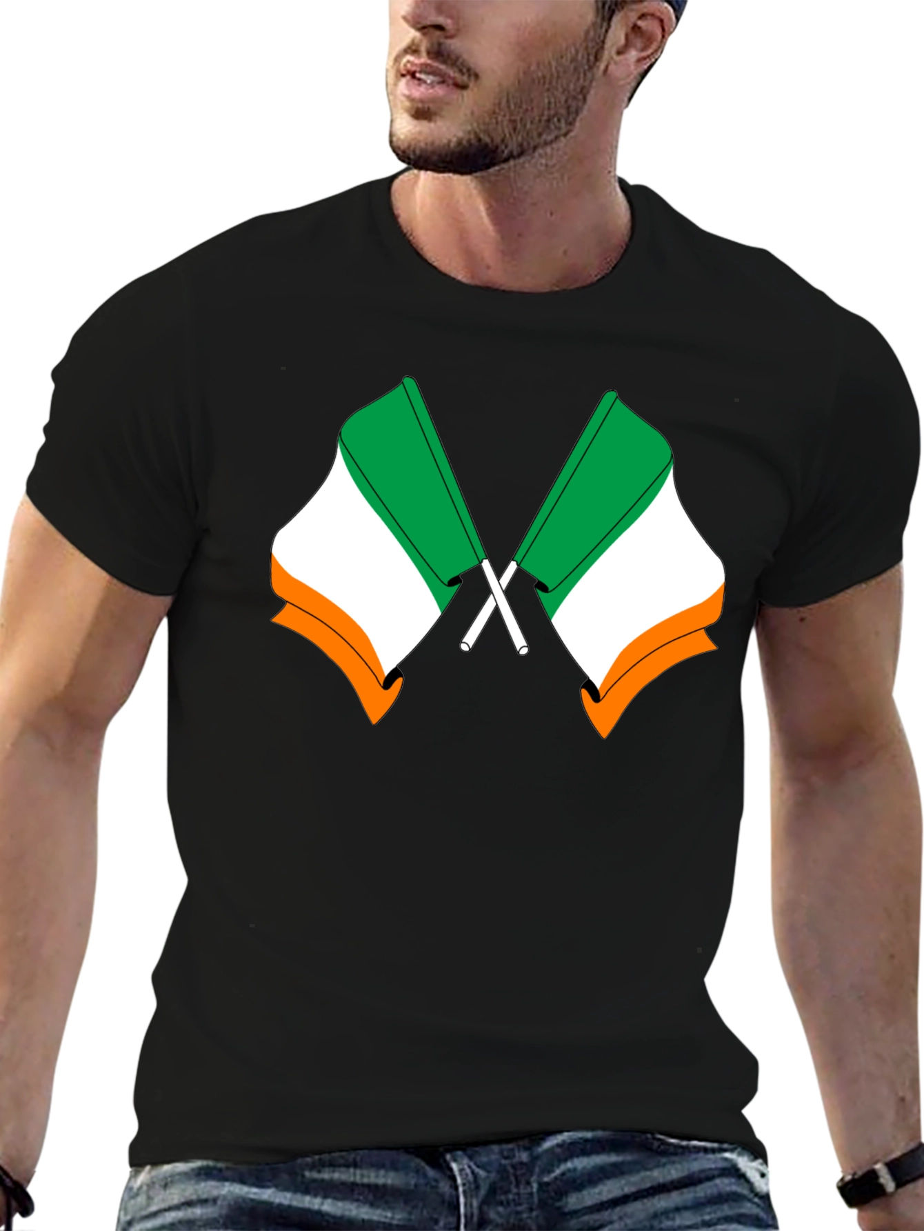 Irish Flag Graphic Tee - St. Patricks Day Shirt