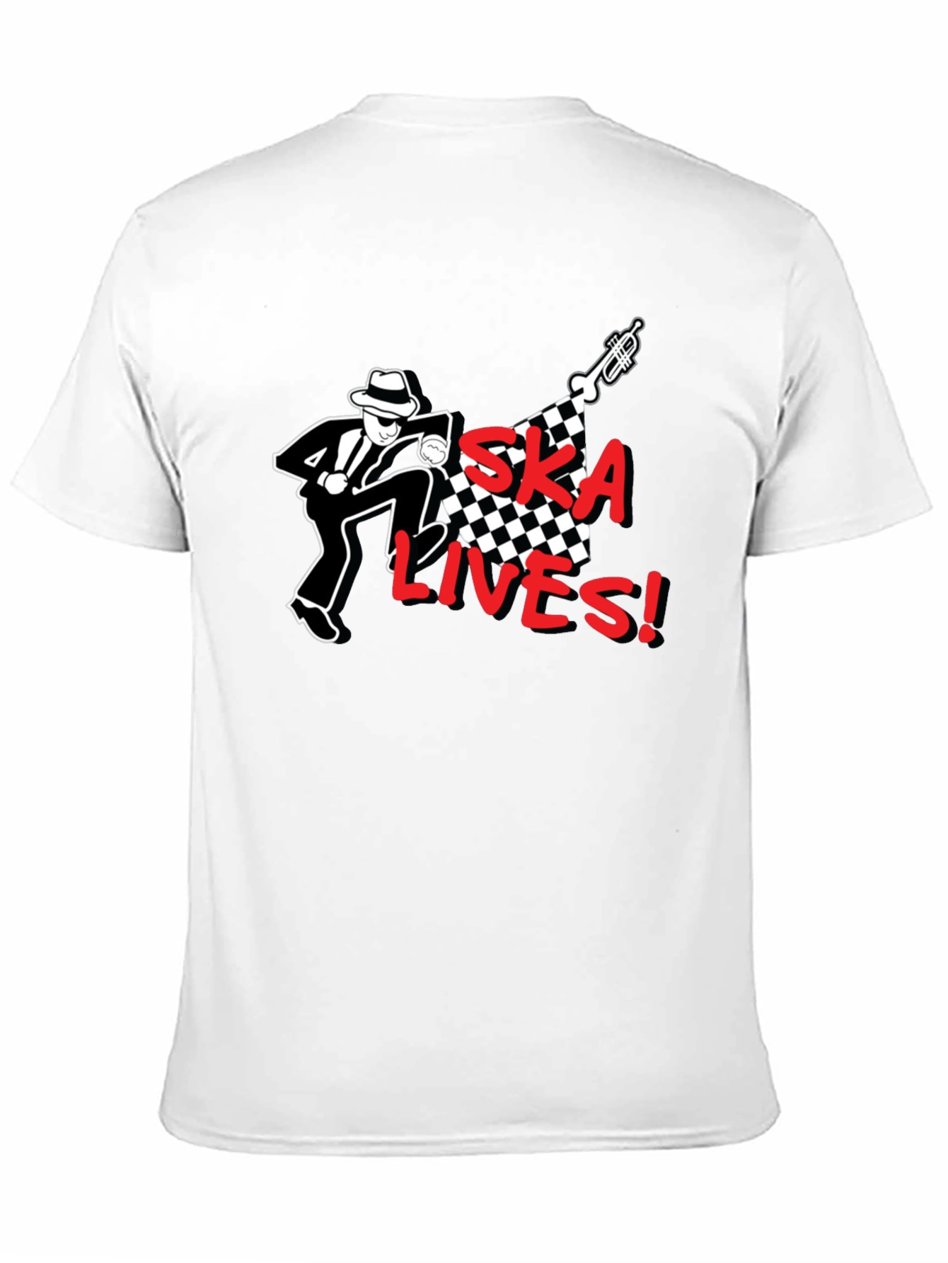 Ska Lives T-Shirt - Black Graphic Tee