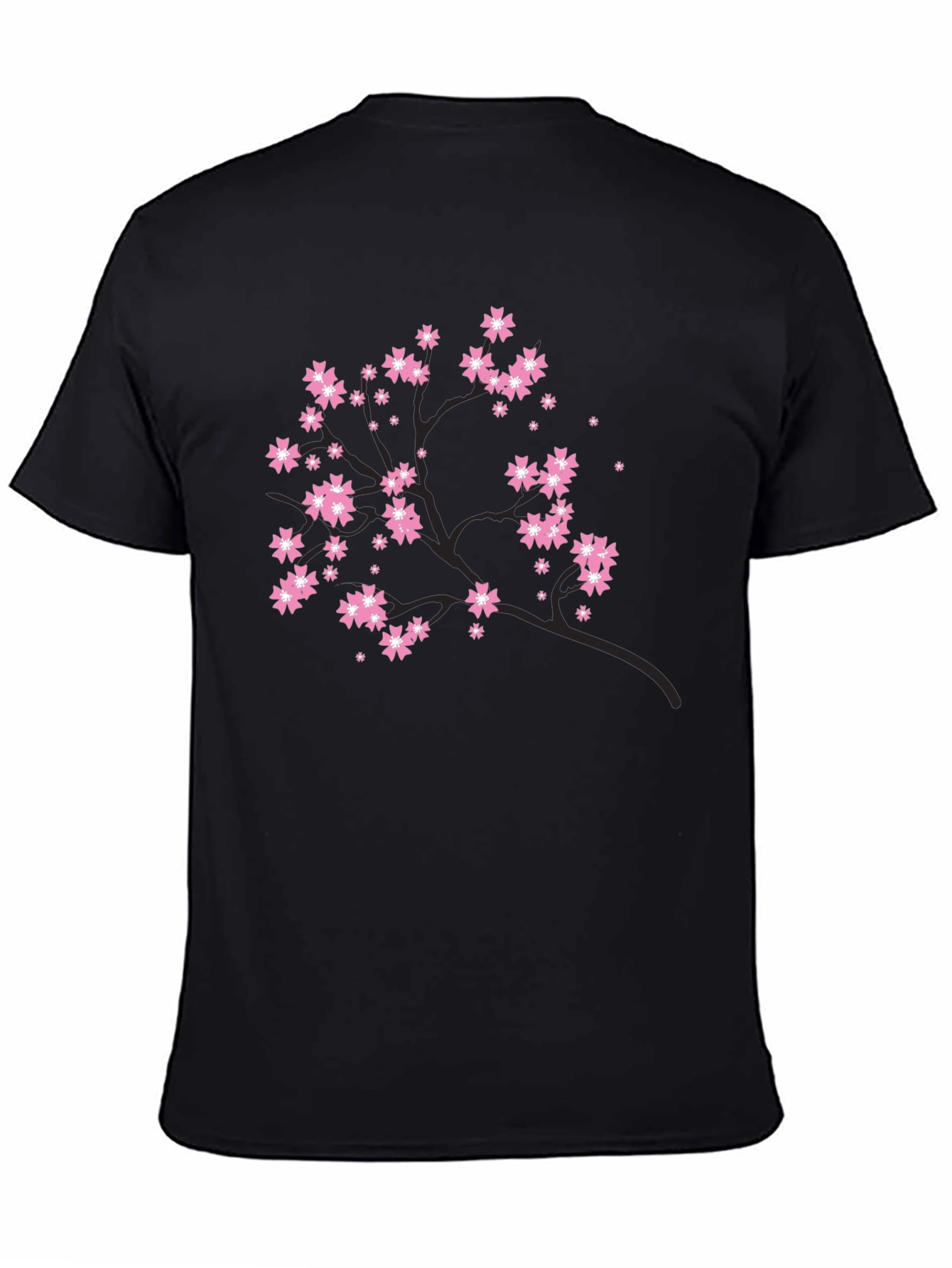 Blossom Tree Graphic Tee - Black