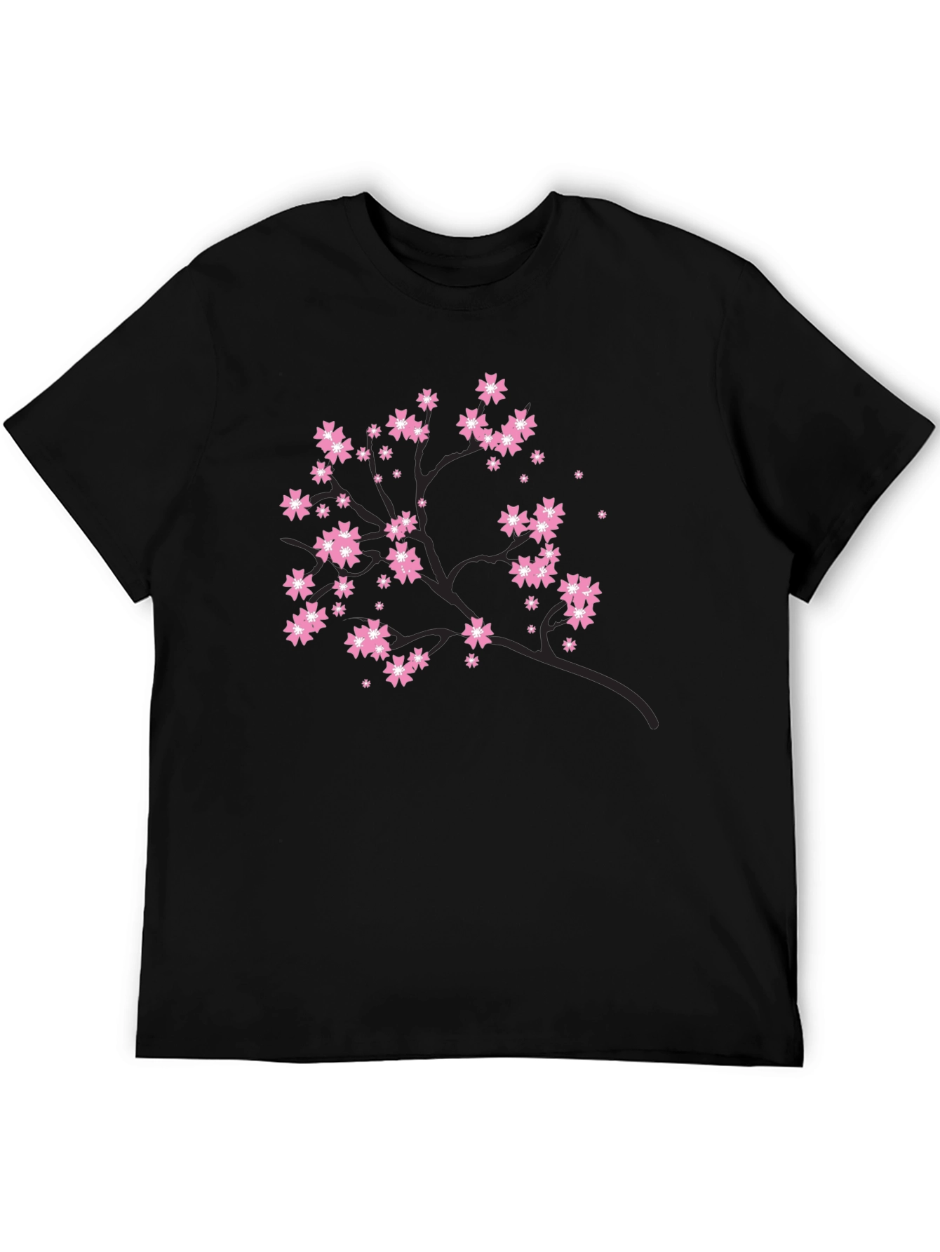 Blossom Tree Graphic Tee - Black