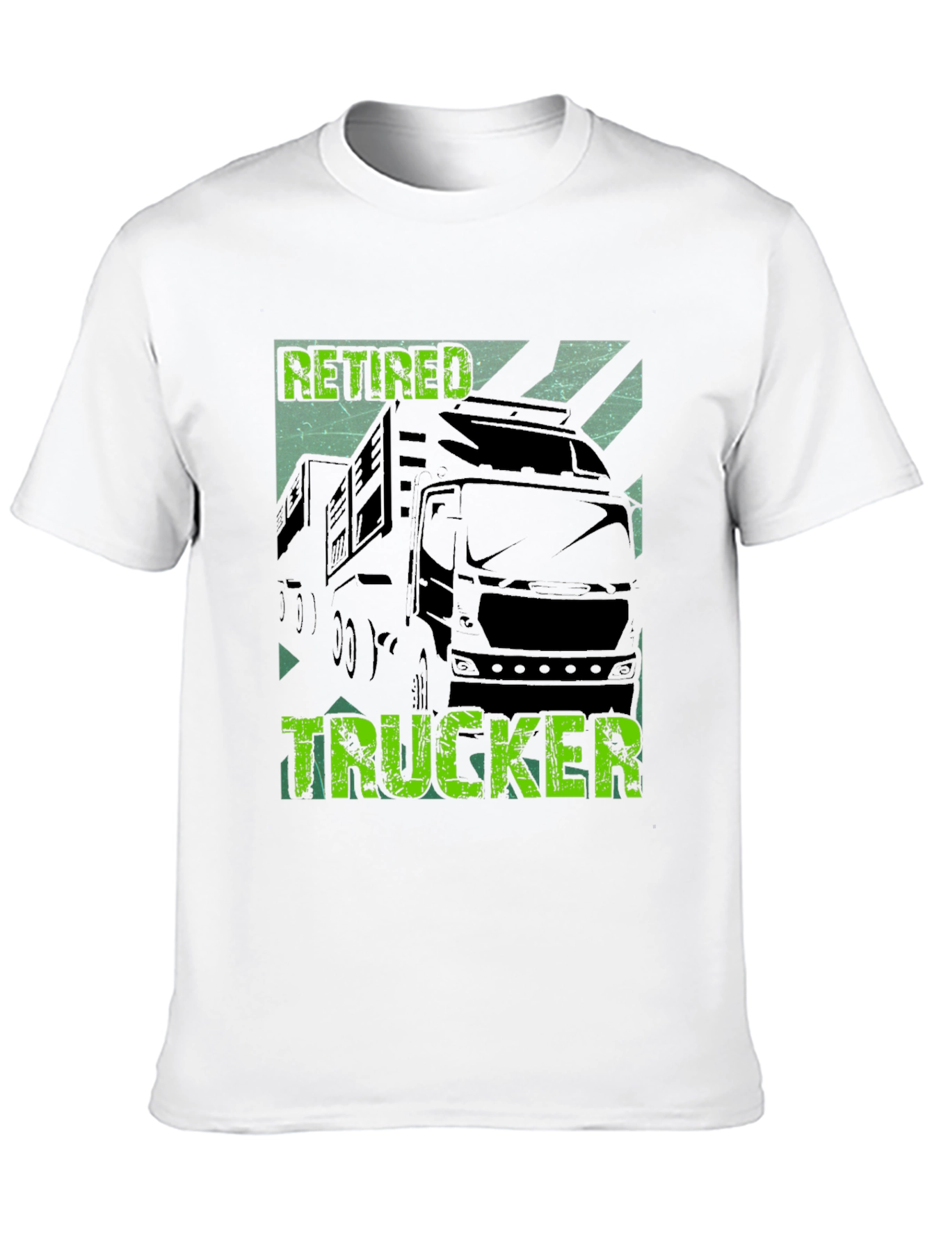 Retired Trucker Graphic T-Shirt