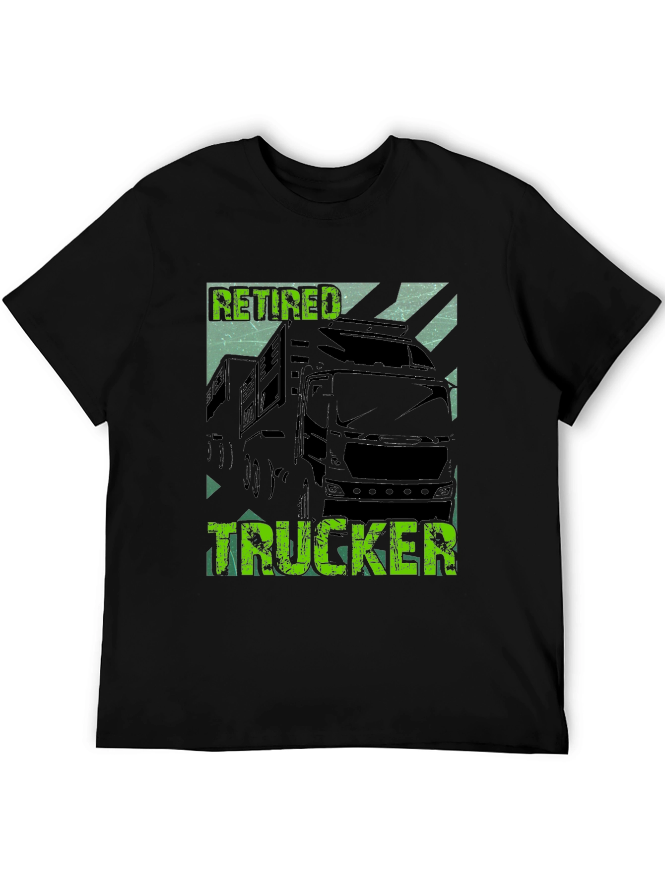 Retired Trucker Graphic T-Shirt