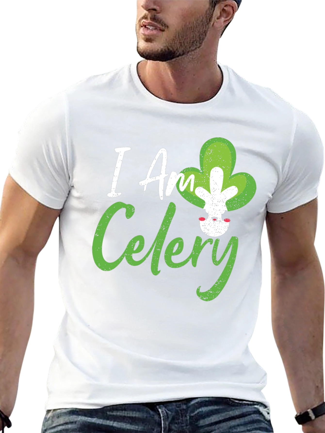I Am Celery Funny Vegan T-Shirt