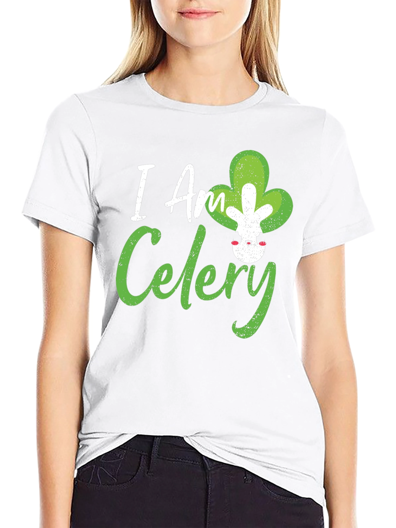 I Am Celery Funny Vegan T-Shirt