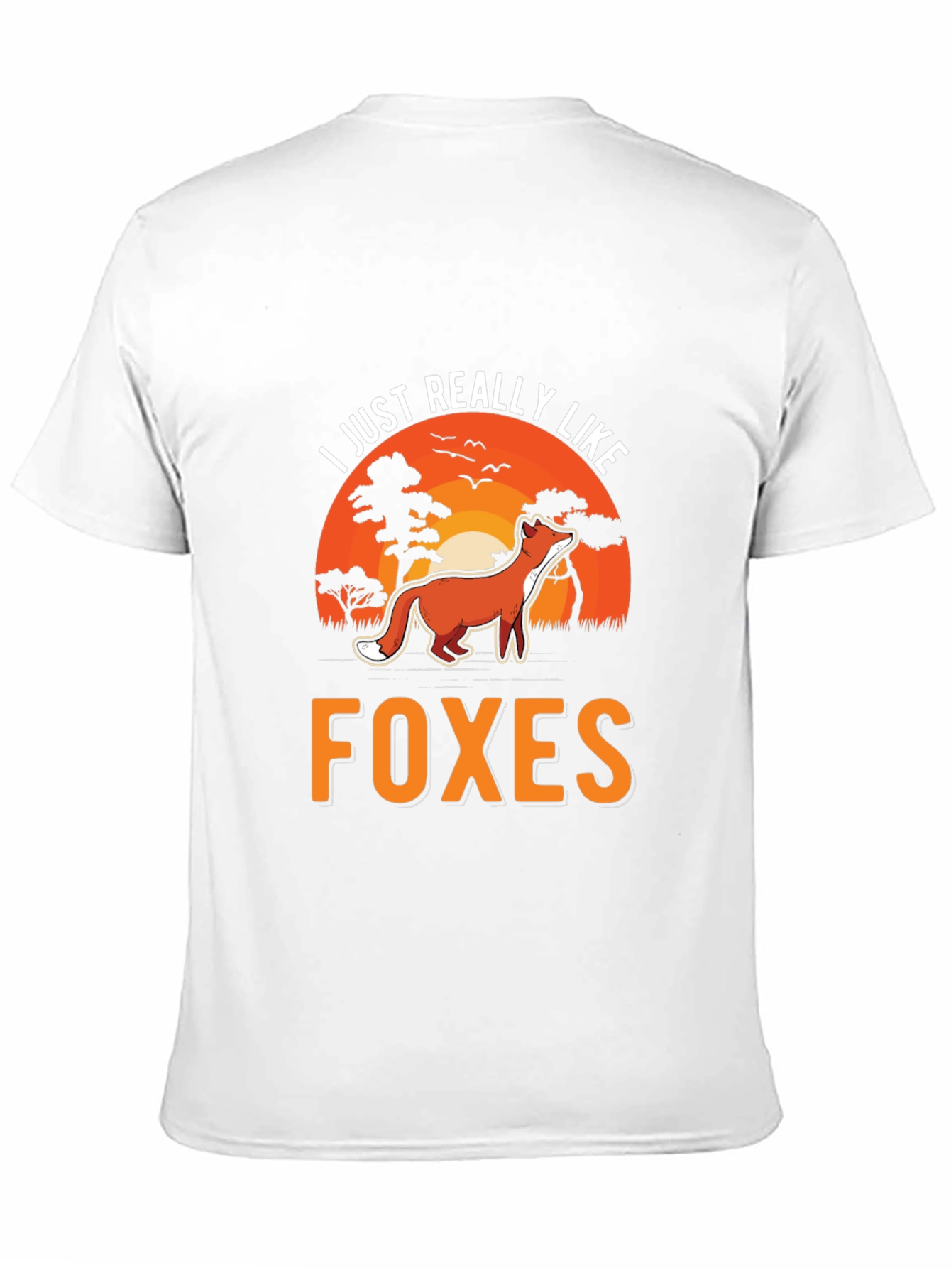 I Just Really Like Foxes Graphic T-Shirt