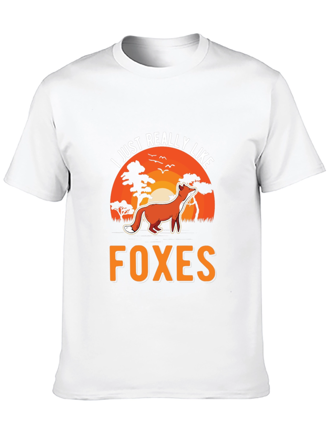 I Just Really Like Foxes Graphic T-Shirt