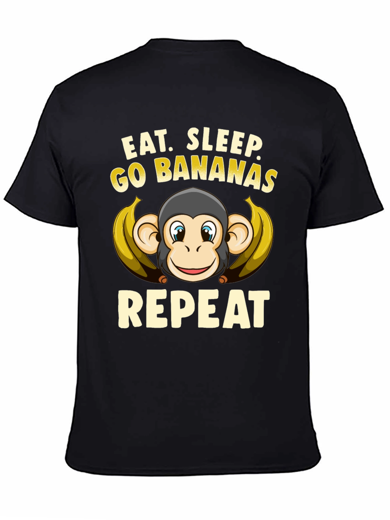 Eat Sleep Go Bananas Repeat T-Shirt