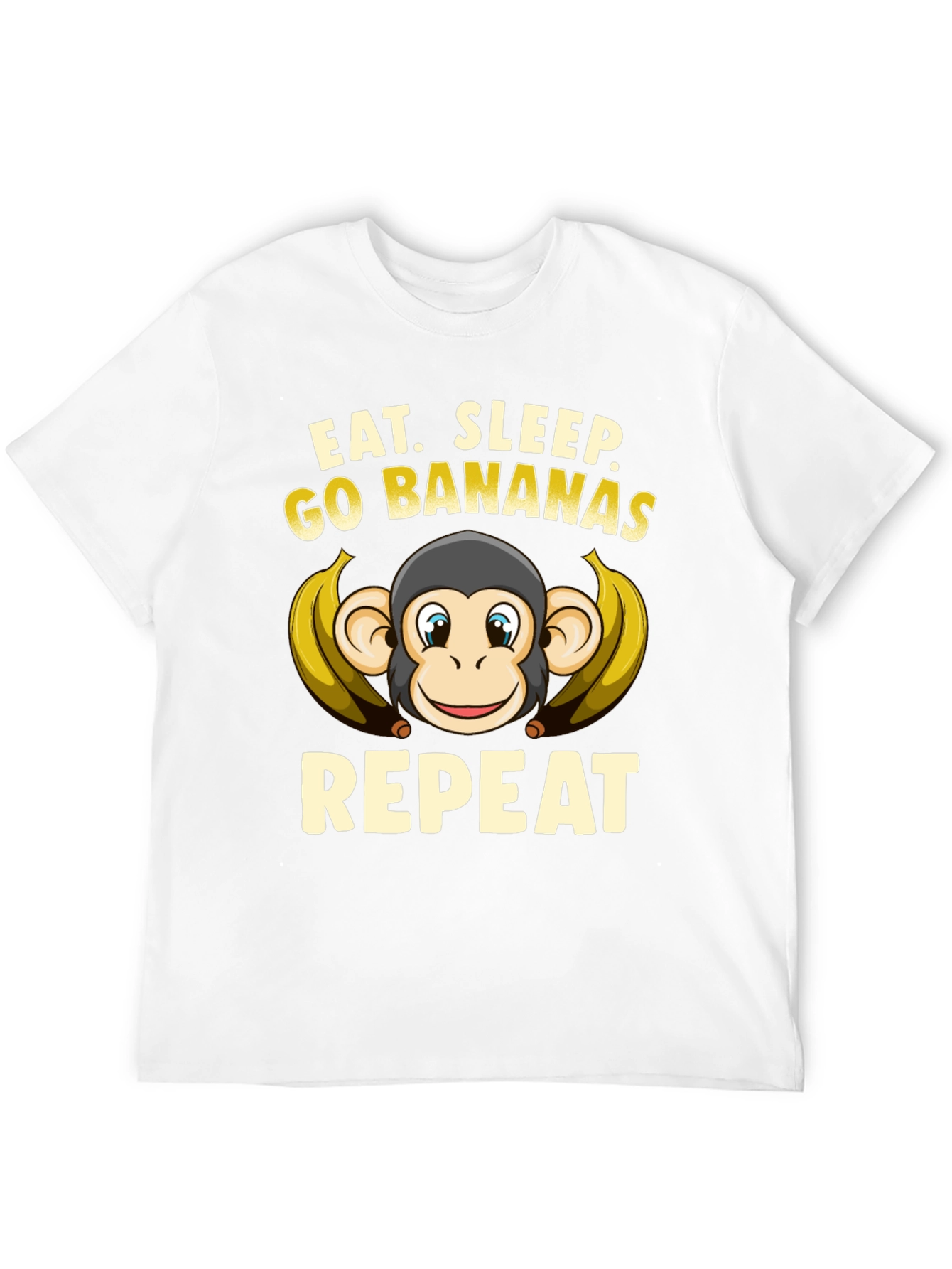 Eat Sleep Go Bananas Repeat T-Shirt