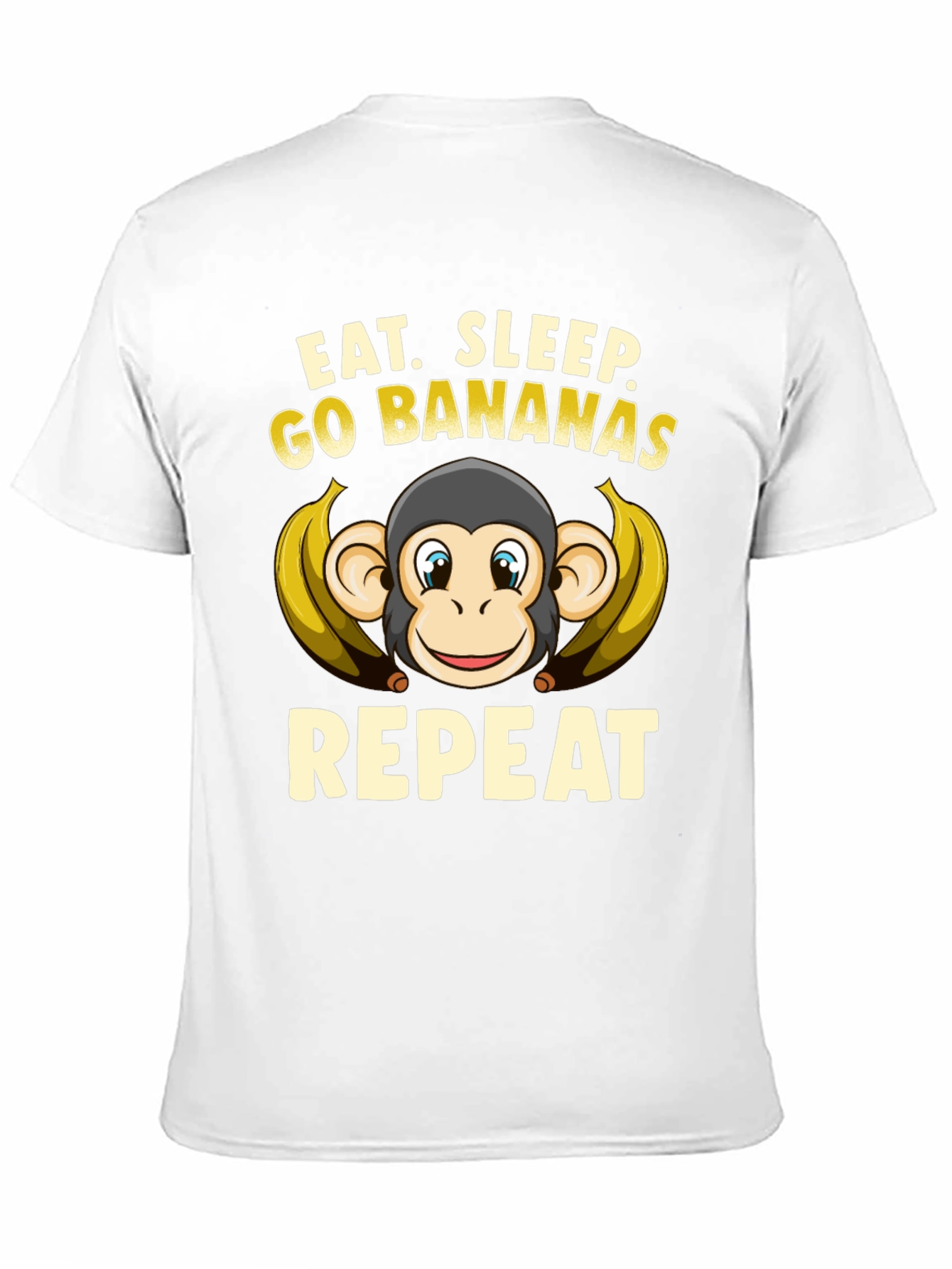 Eat Sleep Go Bananas Repeat T-Shirt