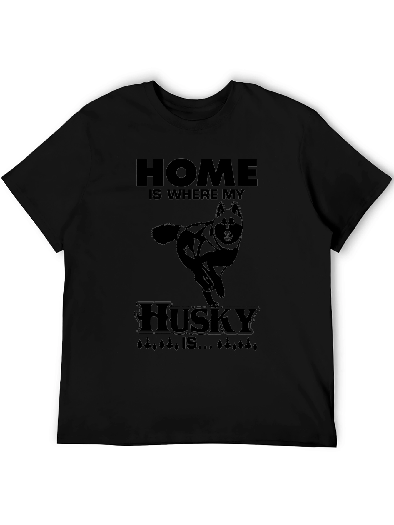 Home Is Where My Husky Is T-Shirt