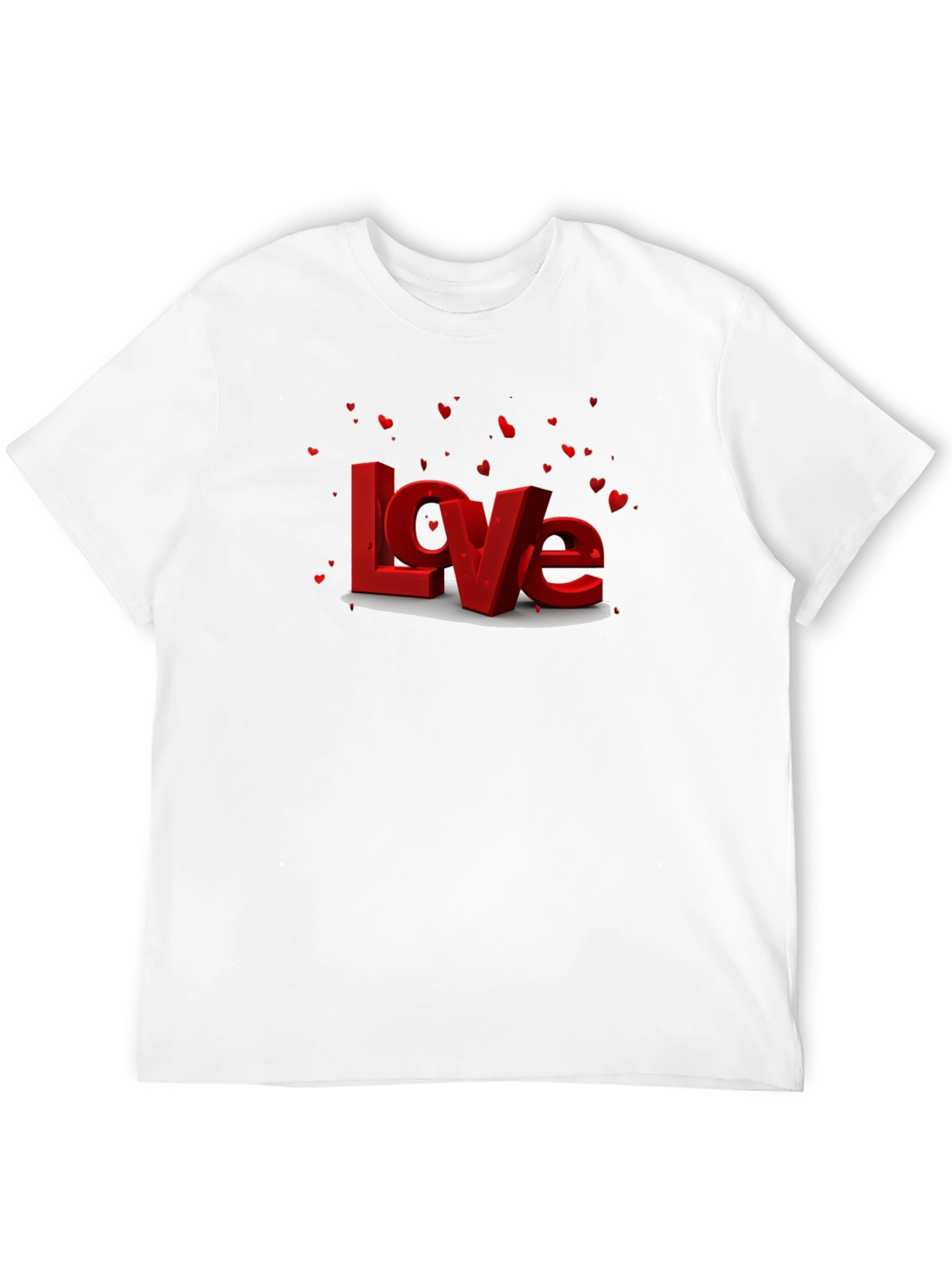 Love T-Shirt - Red Valentines Day Graphic Tee