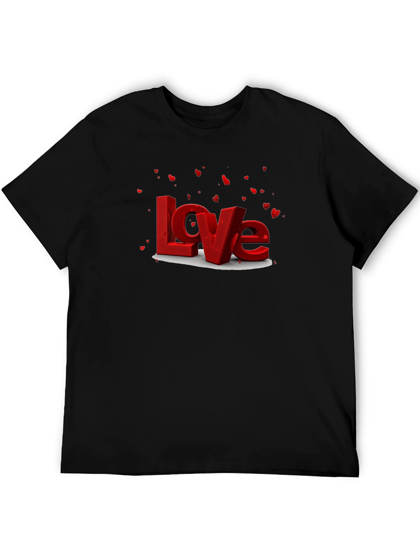 Love T-Shirt - Red Valentines Day Graphic Tee
