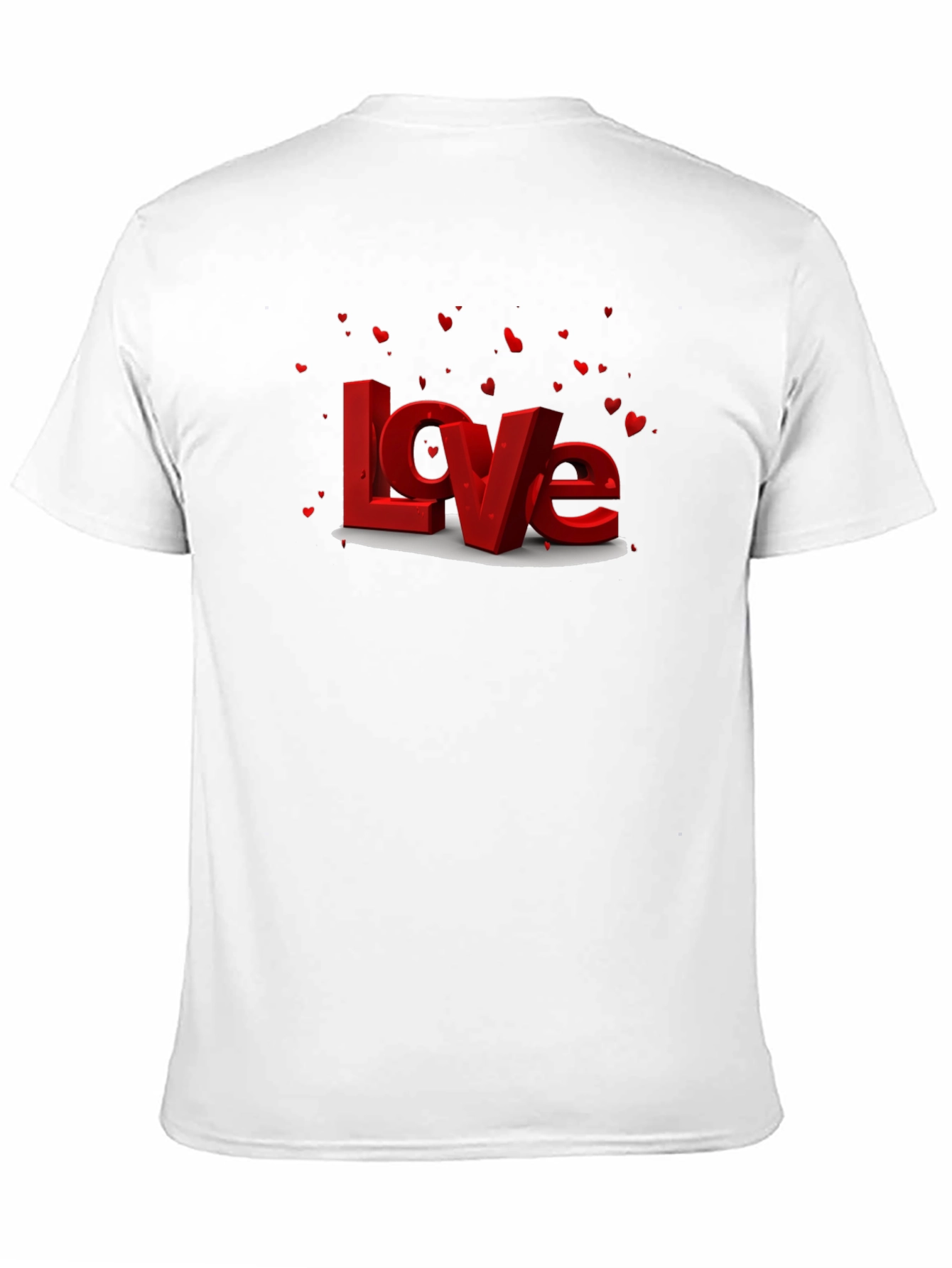 Love T-Shirt - Red Valentines Day Graphic Tee