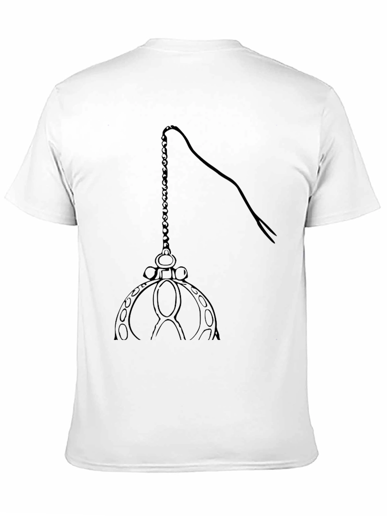Black T-Shirt with Queen Whip Design