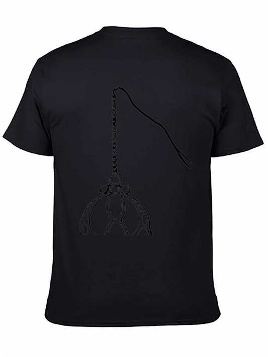 Black T-Shirt with Queen Whip Design
