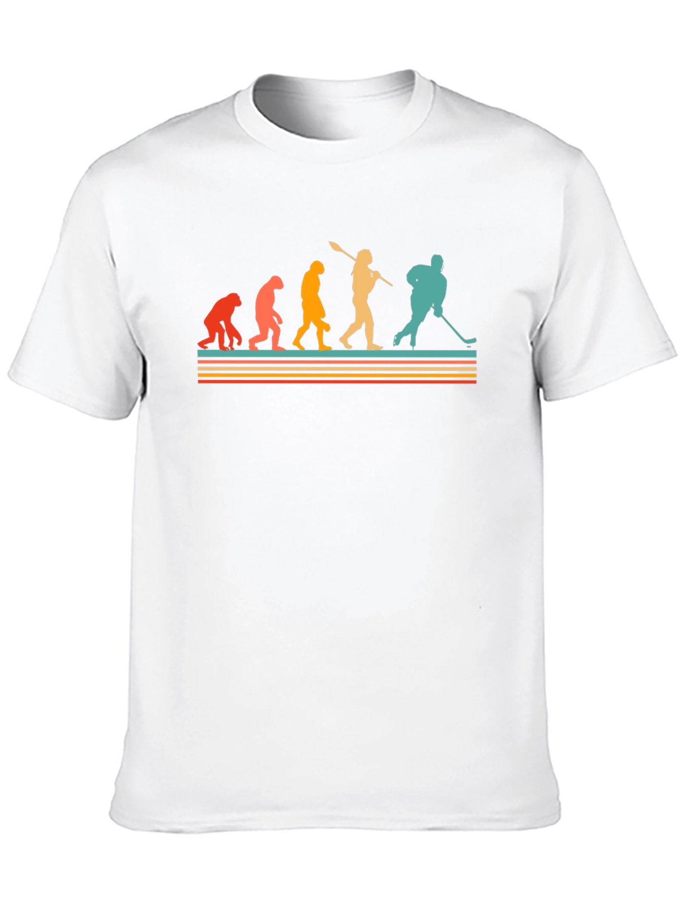 Hockey Evolution Graphic Tee - Black T-Shirt