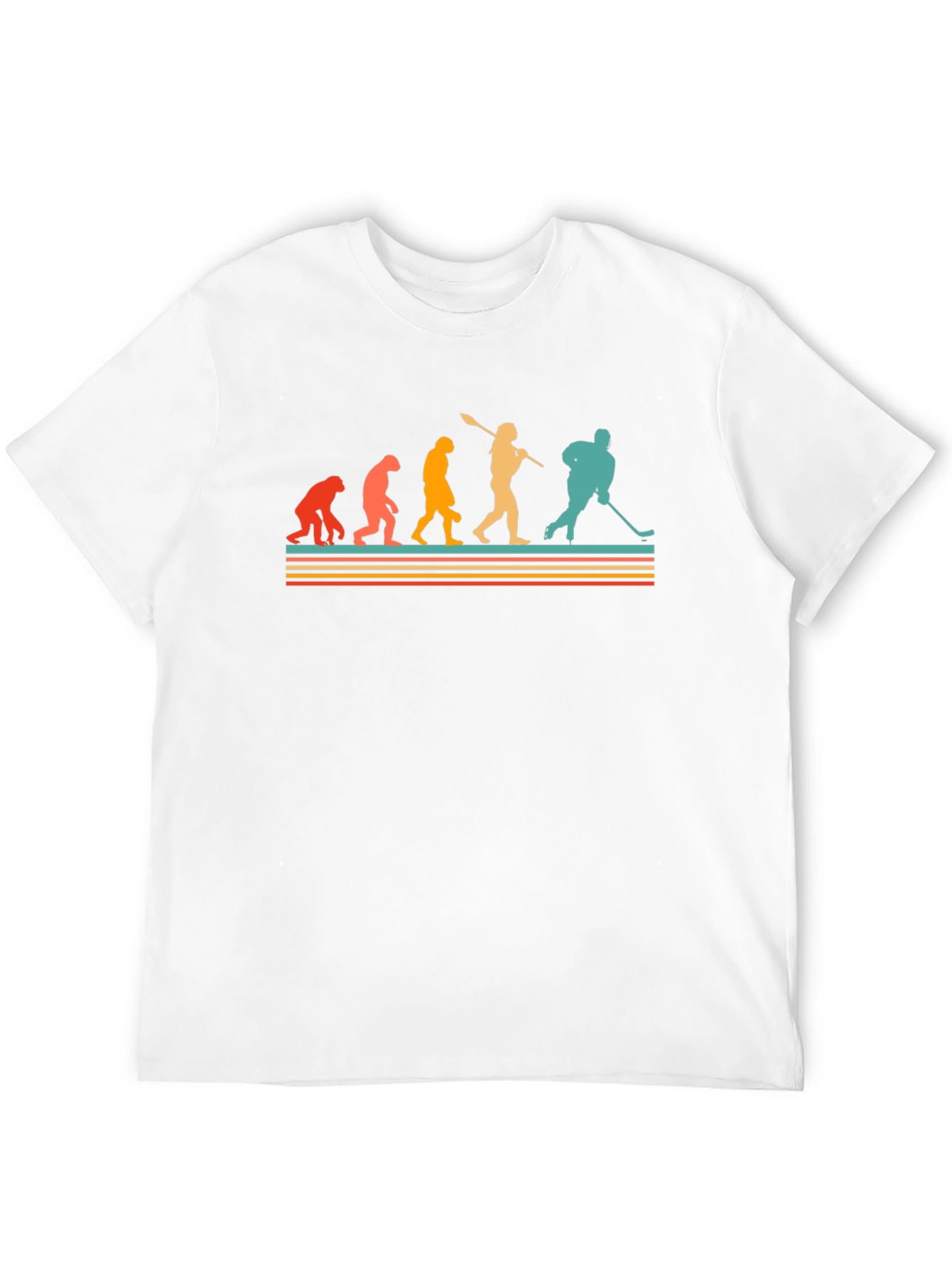 Hockey Evolution Graphic Tee - Black T-Shirt