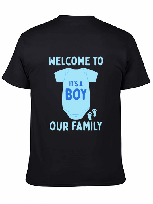 Its A Boy Welcome to Our Family T-Shirt