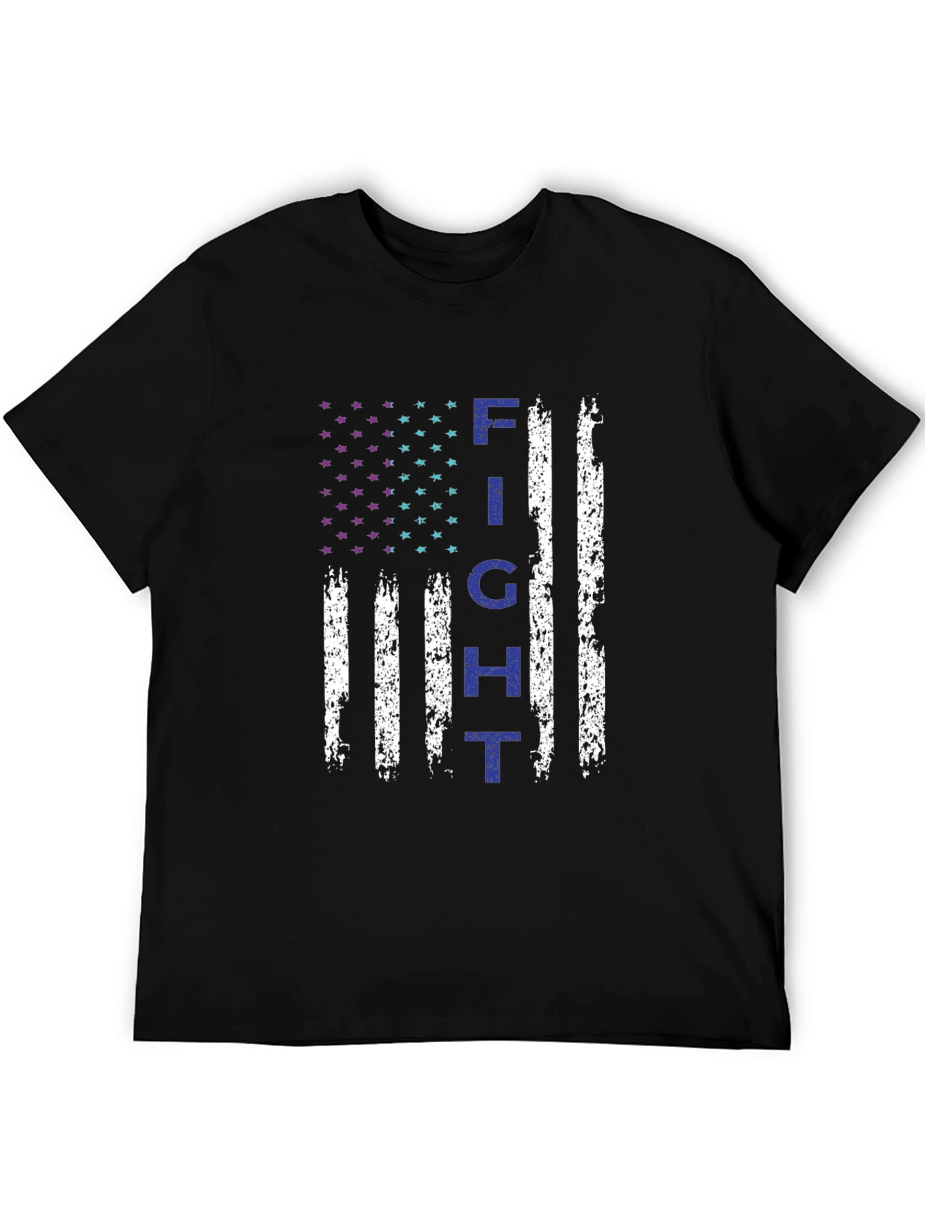 Fight Flag Graphic Tee - Support the Cause!