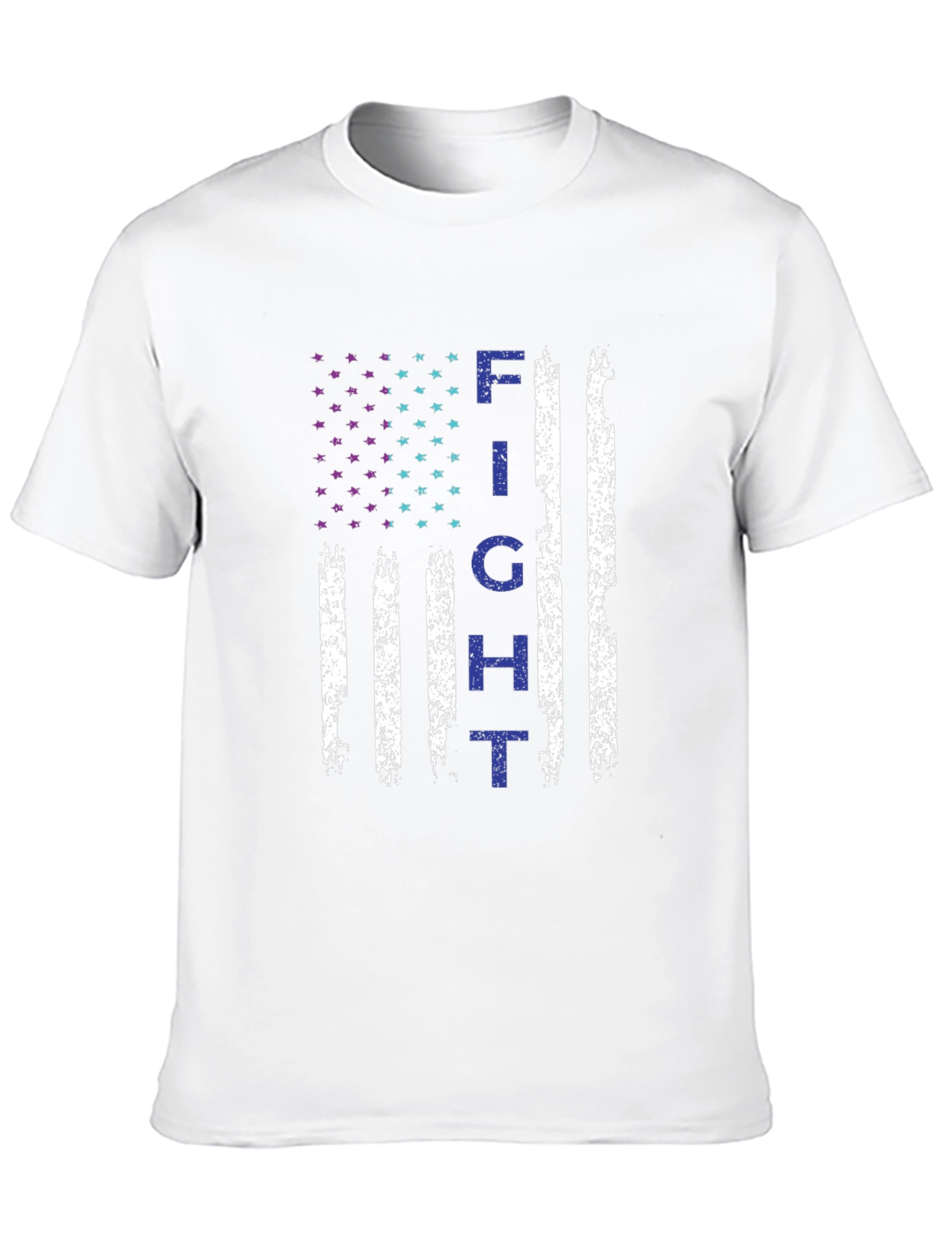 Fight Flag Graphic Tee - Support the Cause!